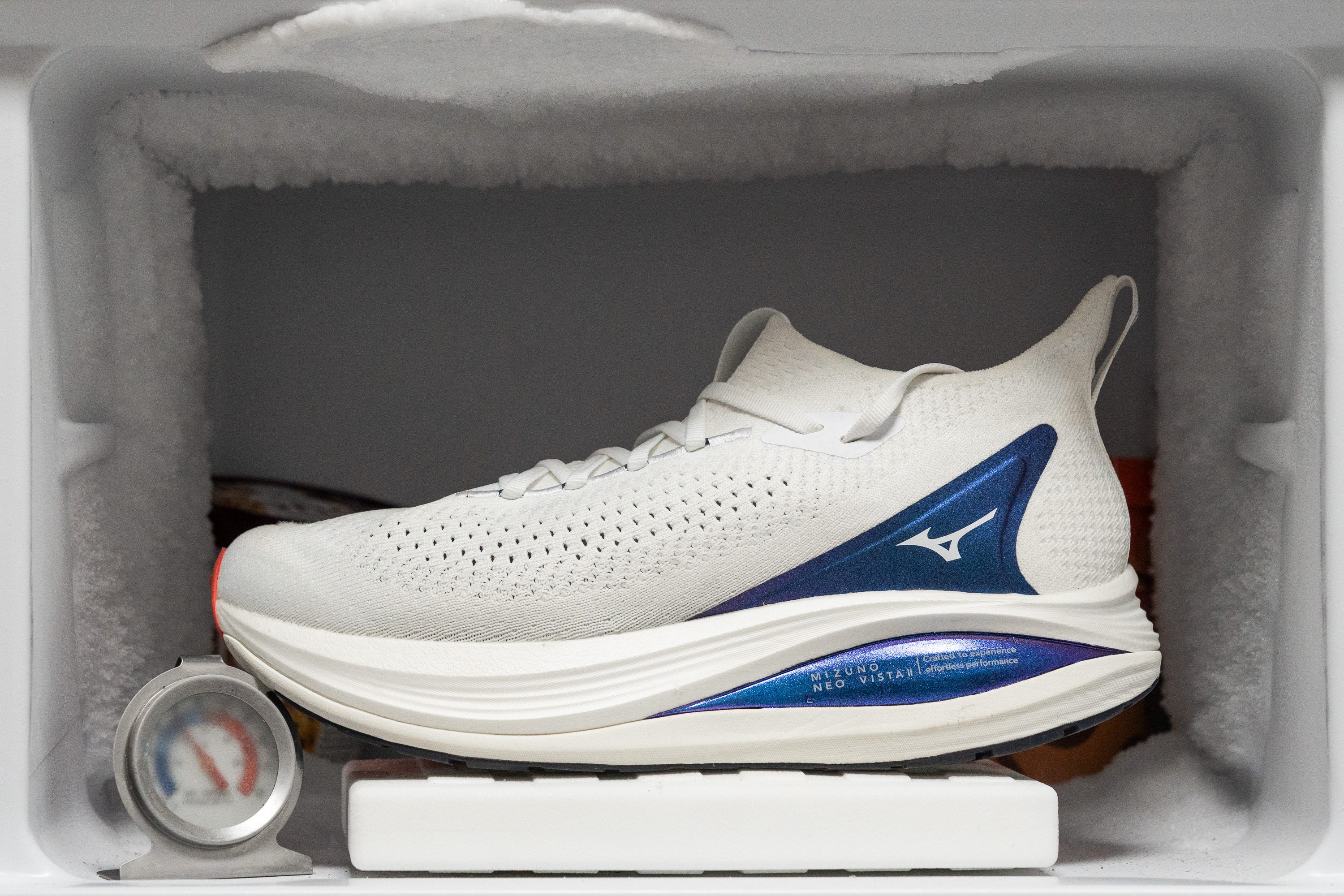 Mizuno Neo Vista 2 Midsole softness in cold (%)