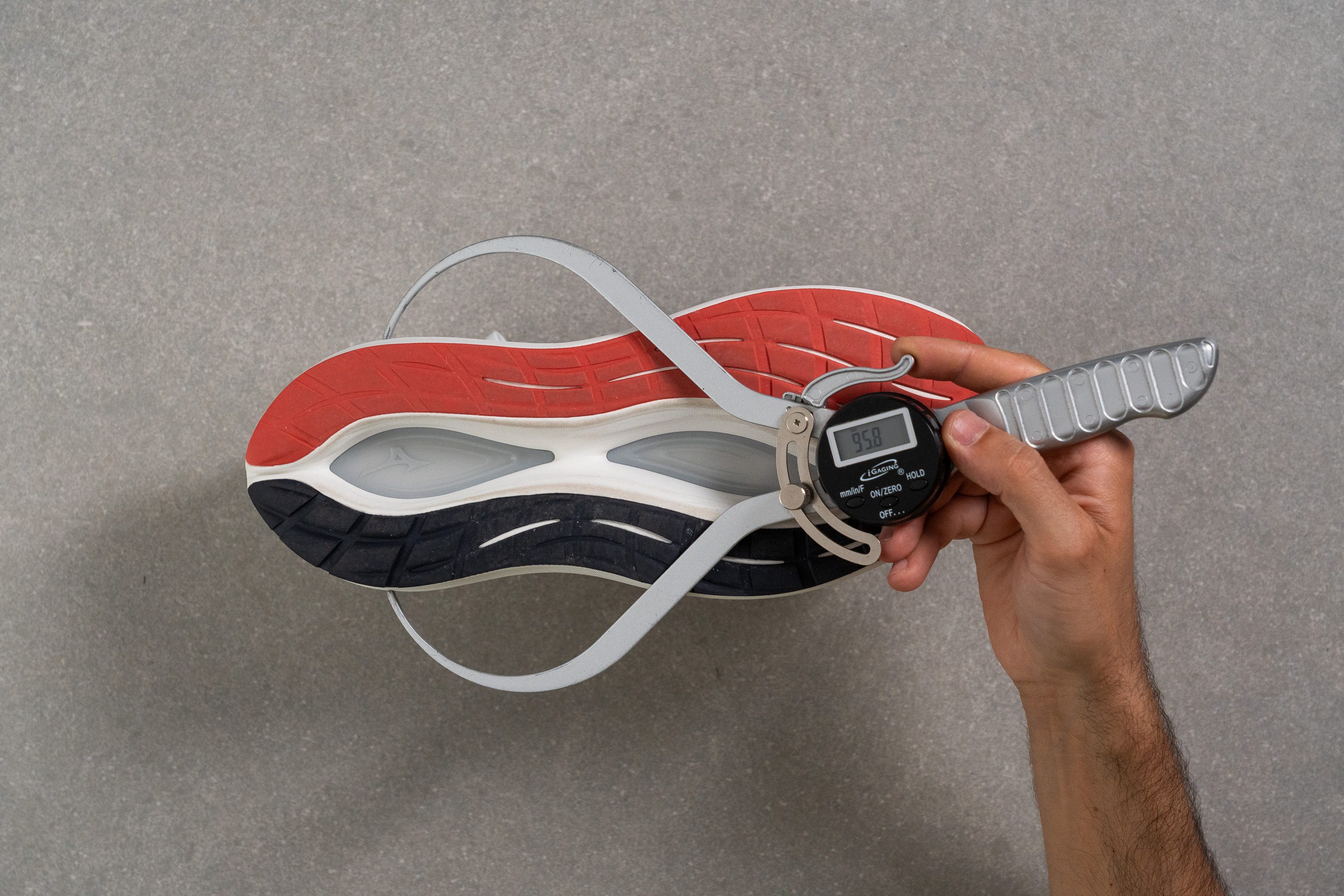 Mizuno Neo Vista 2 Midsole width - heel