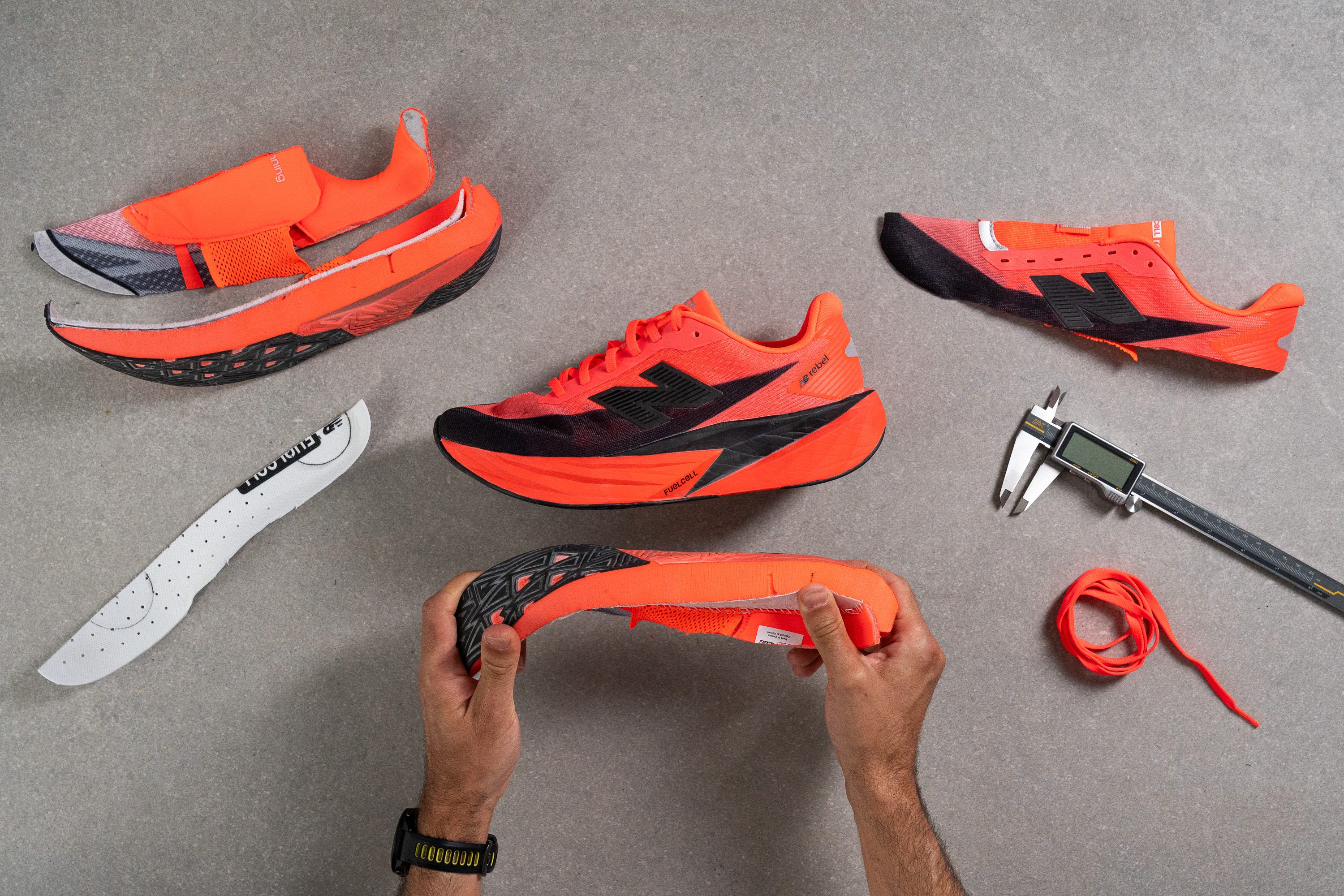 New Balance FuelCell Rebel v5 parts
