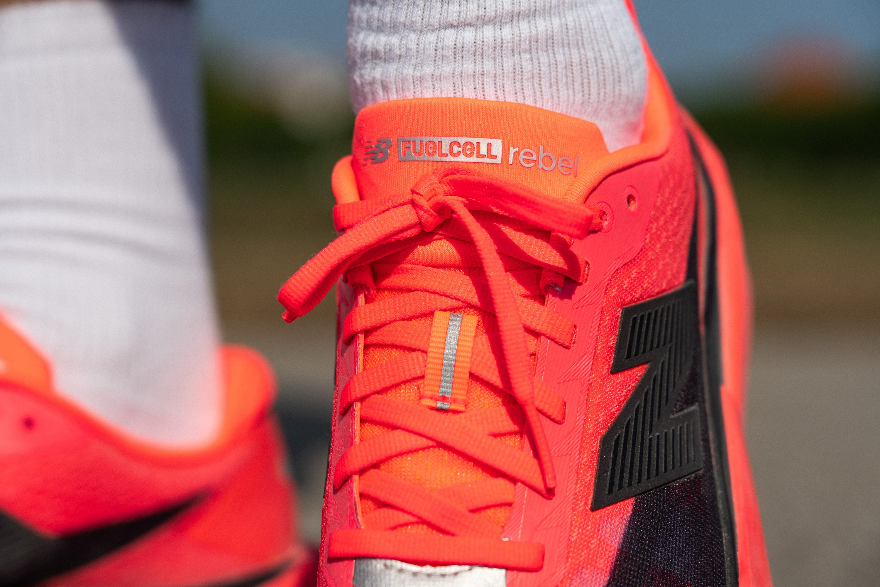 New Balance FuelCell Rebel v5 Tongue
