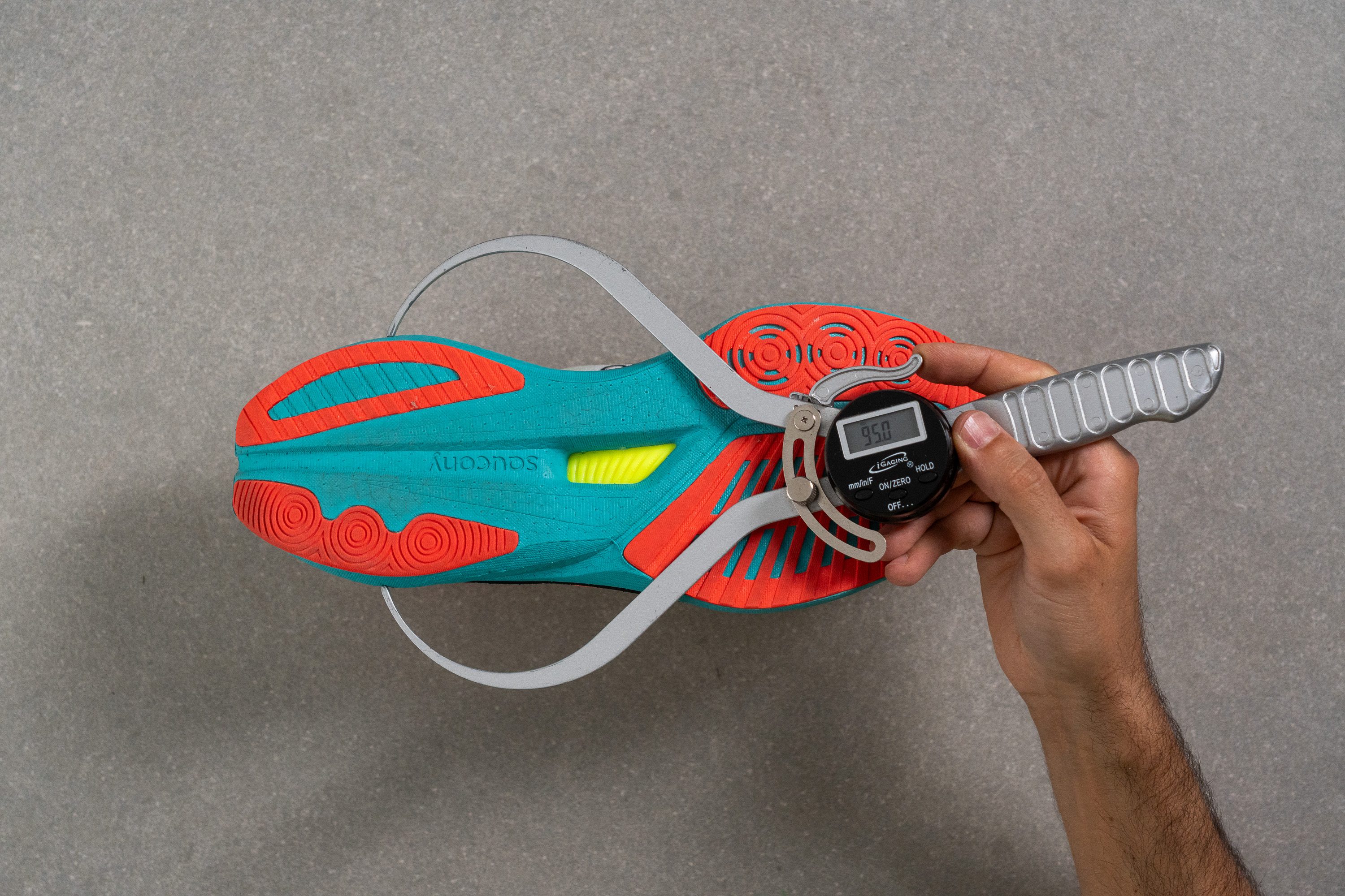 Saucony Endorphin Speed 5 Midsole width - heel