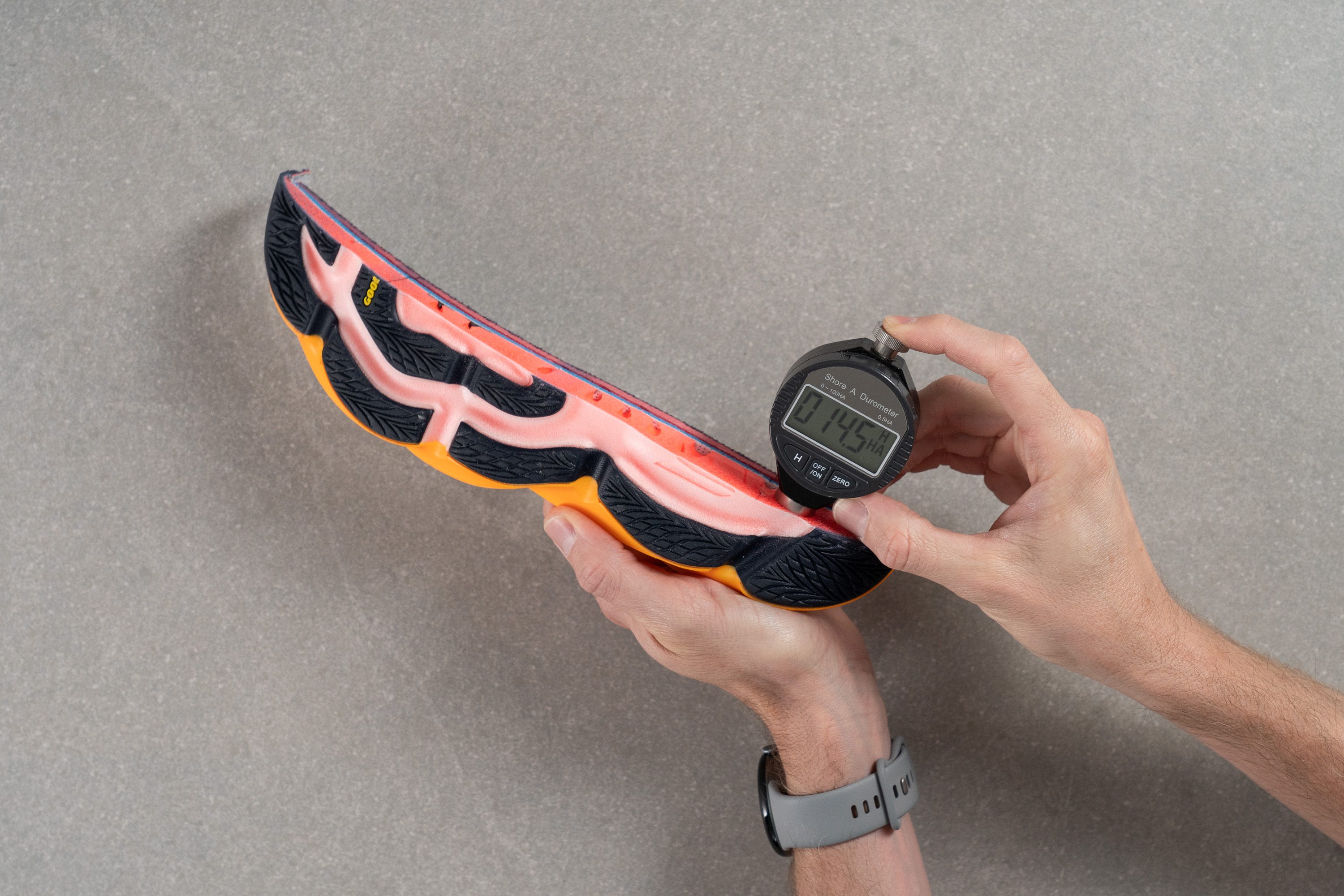 Skechers Aero Burst Midsole softness