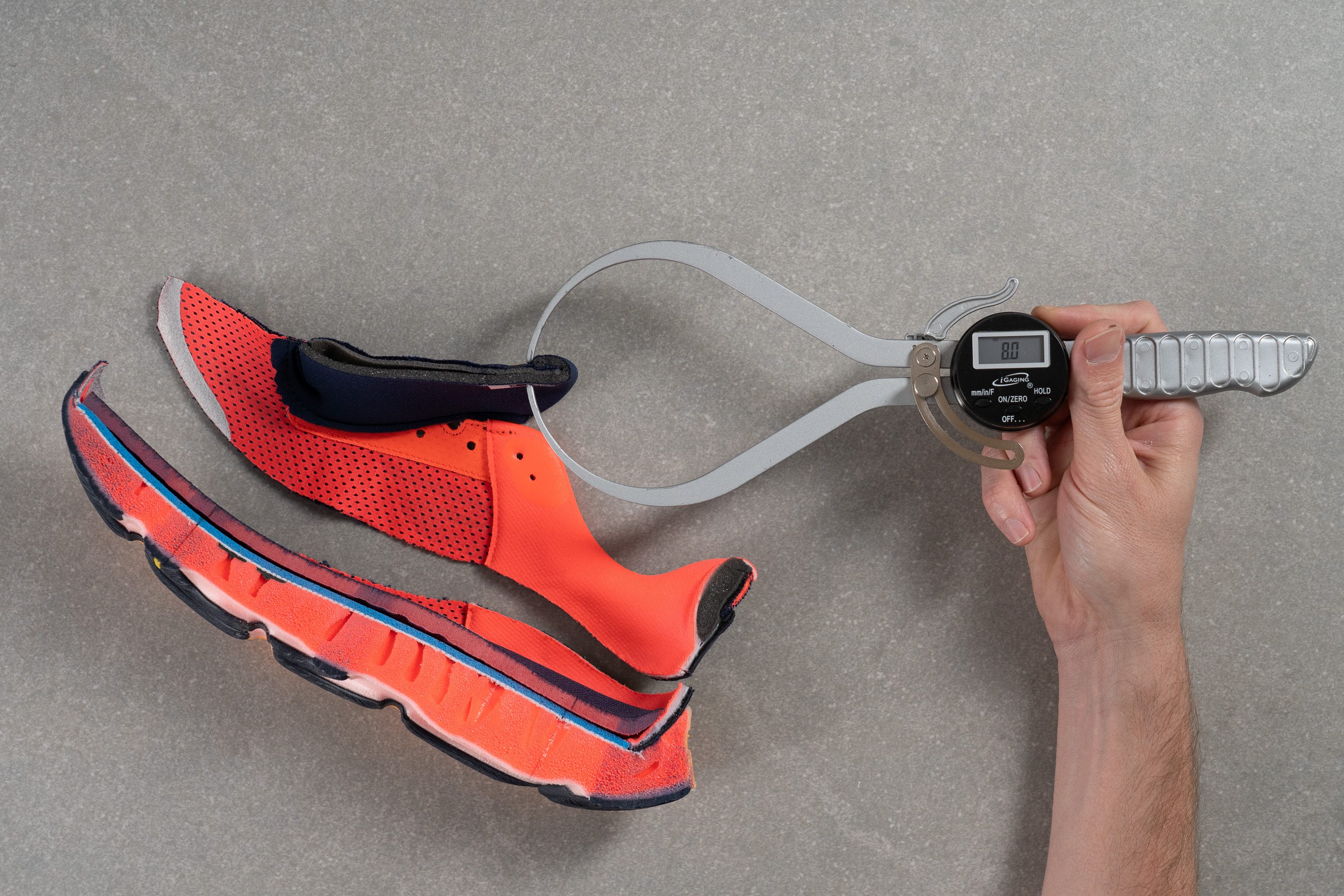 Skechers Aero Burst Tongue padding