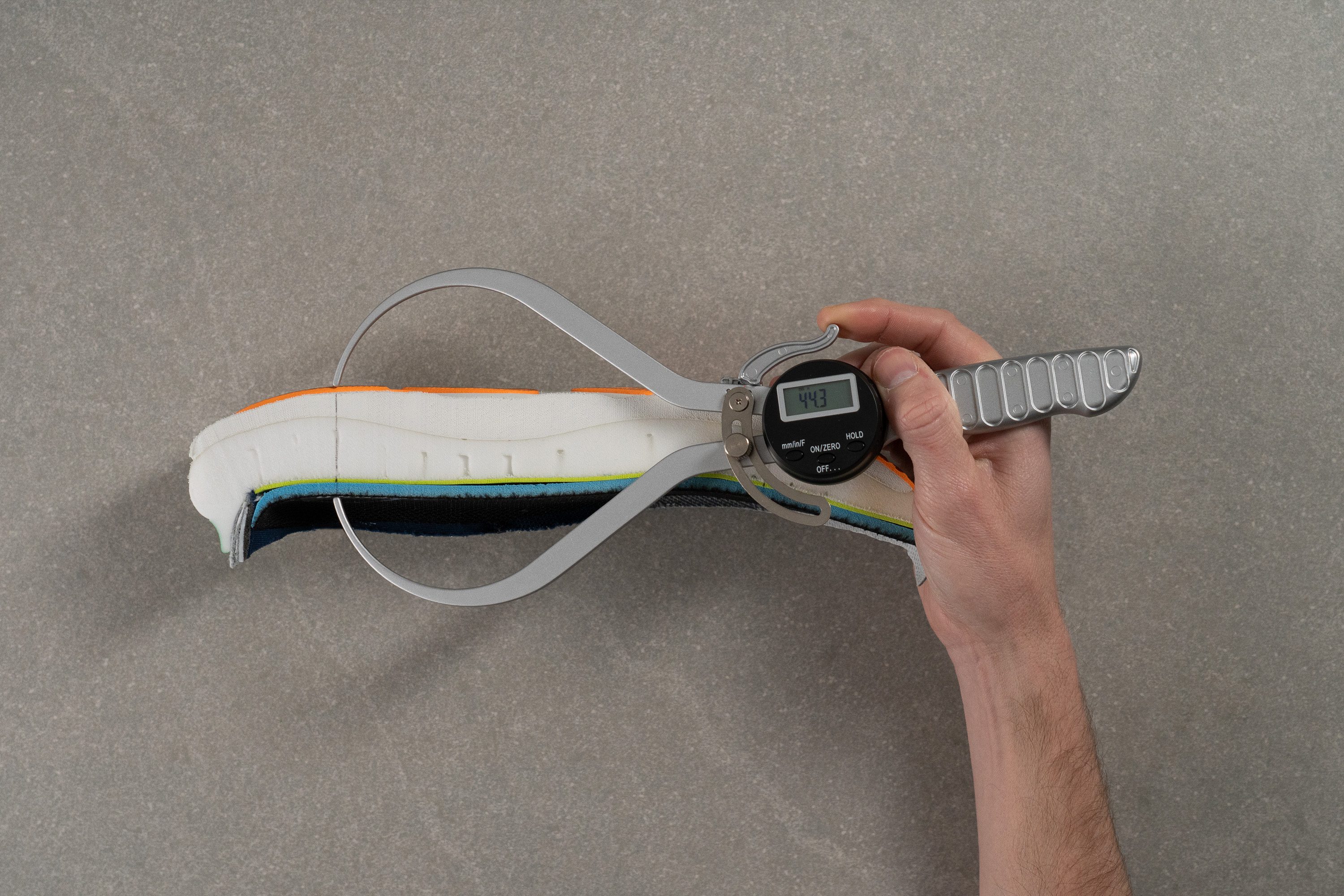 Mizuno Wave Sky 9 Heel stack