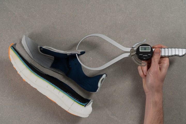 Mizuno Wave Sky 9 Tongue padding