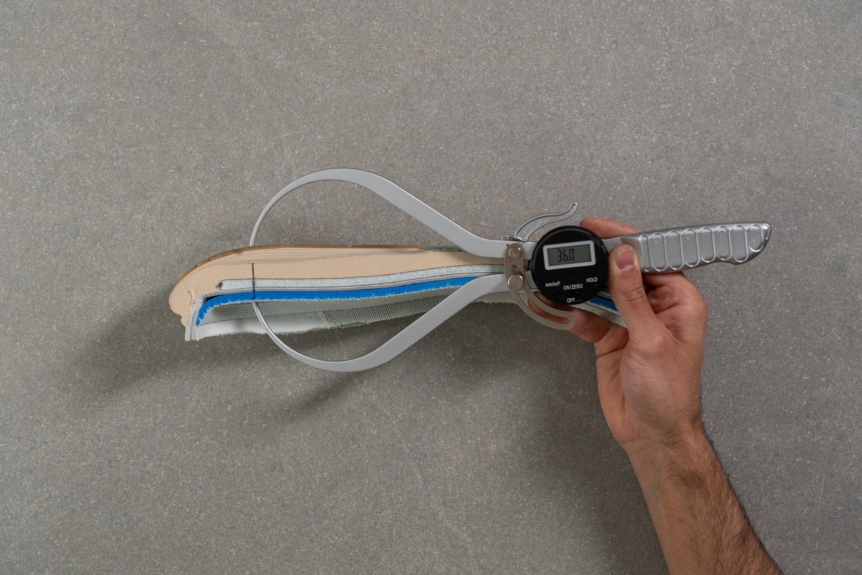 Nike Pegasus 42 Heel stack