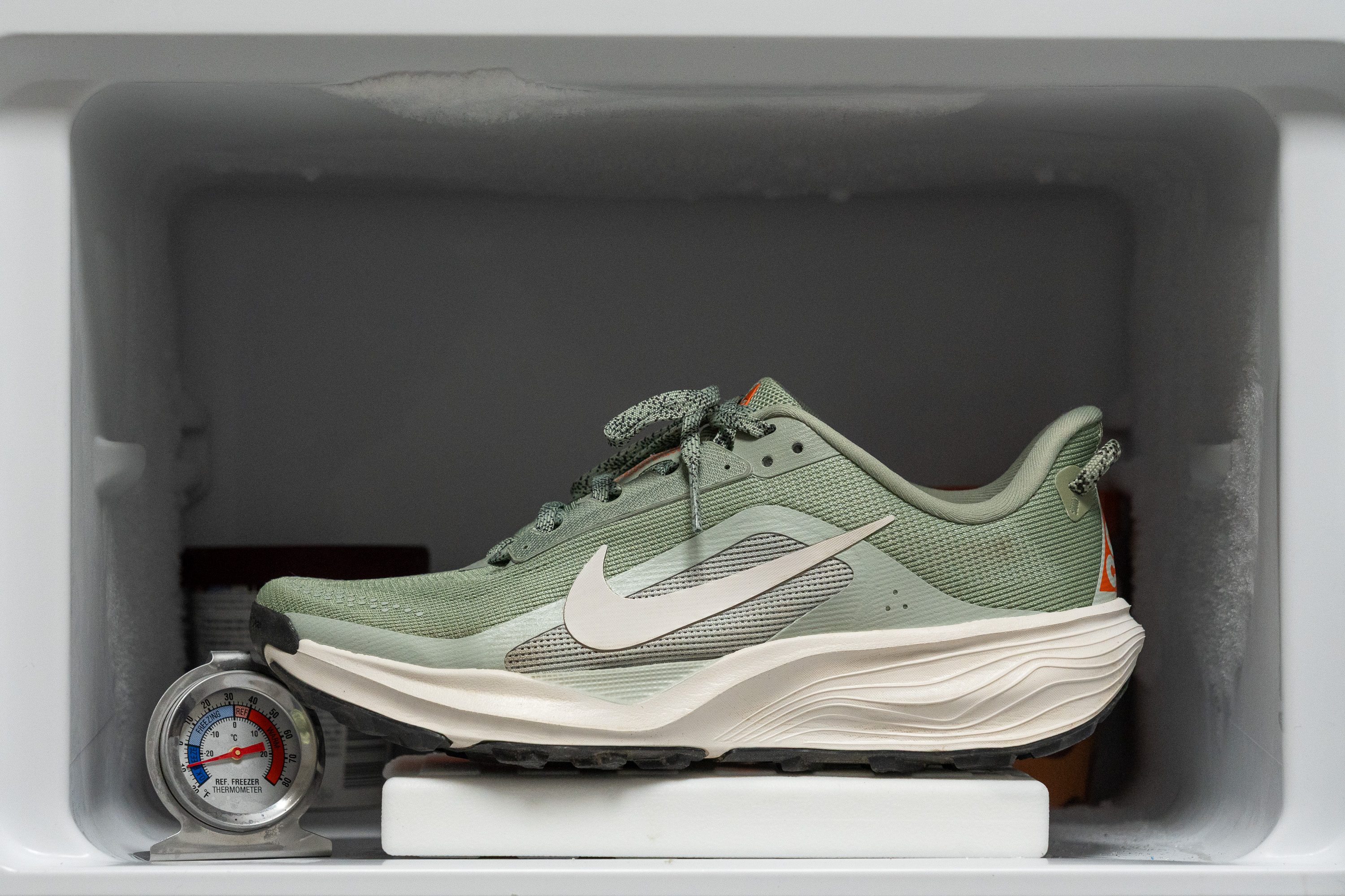 Nike ACG Pegasus Trail Midsole softness in cold (%)