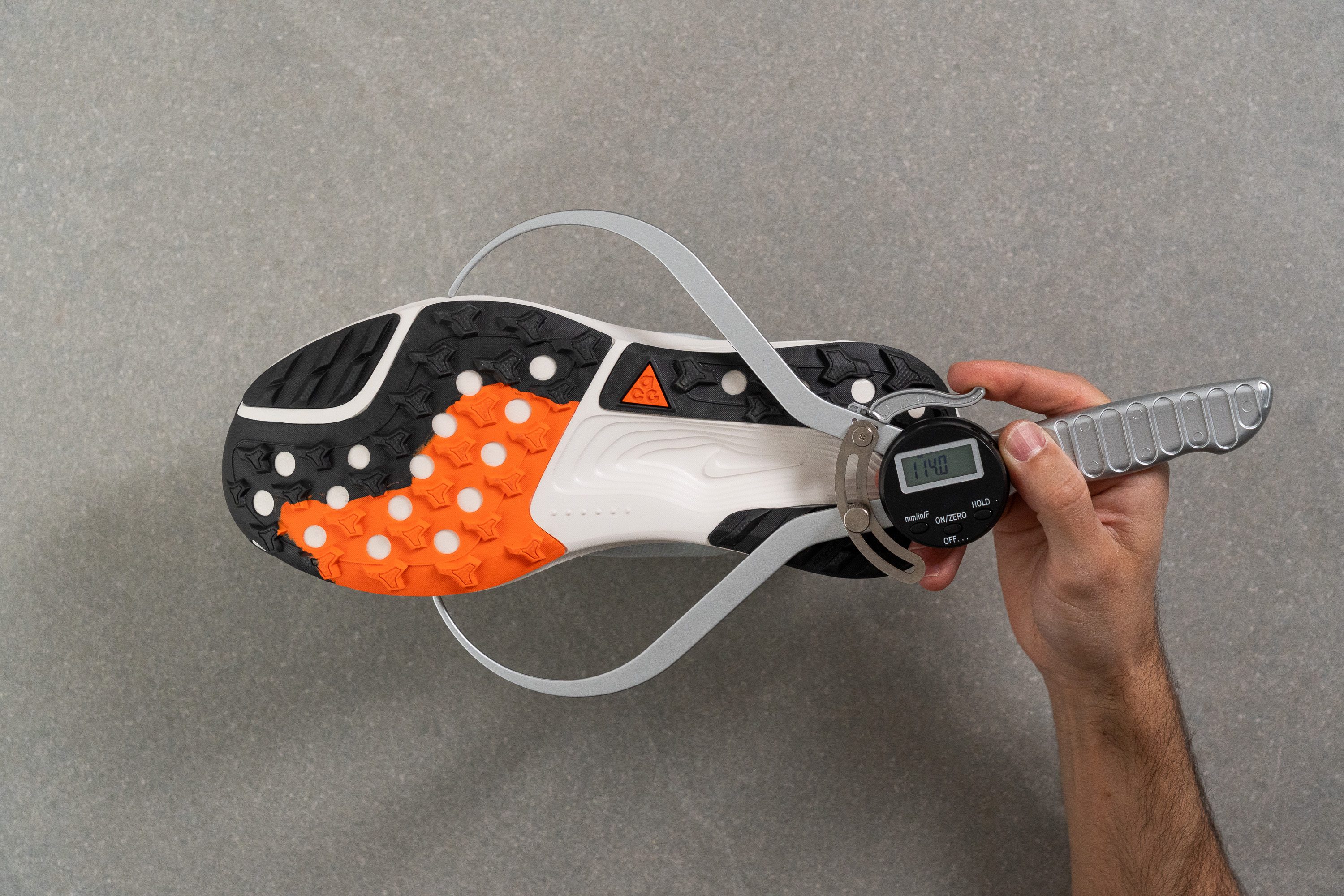 Nike ACG Pegasus Trail Midsole width - forefoot