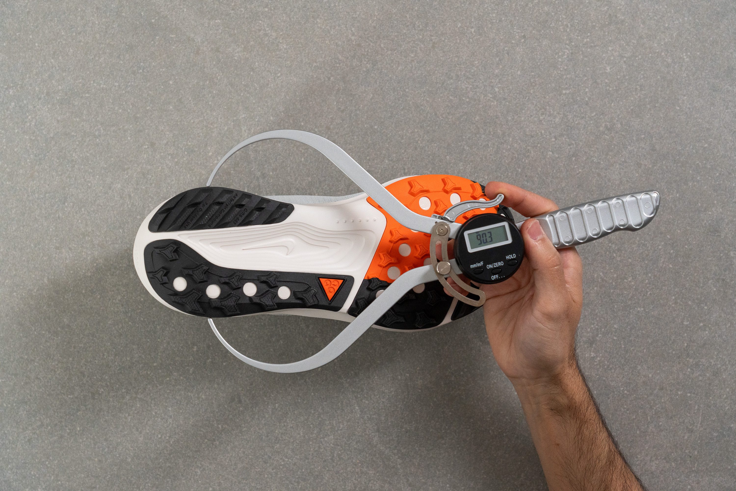 Nike ACG Pegasus Trail Midsole width - heel