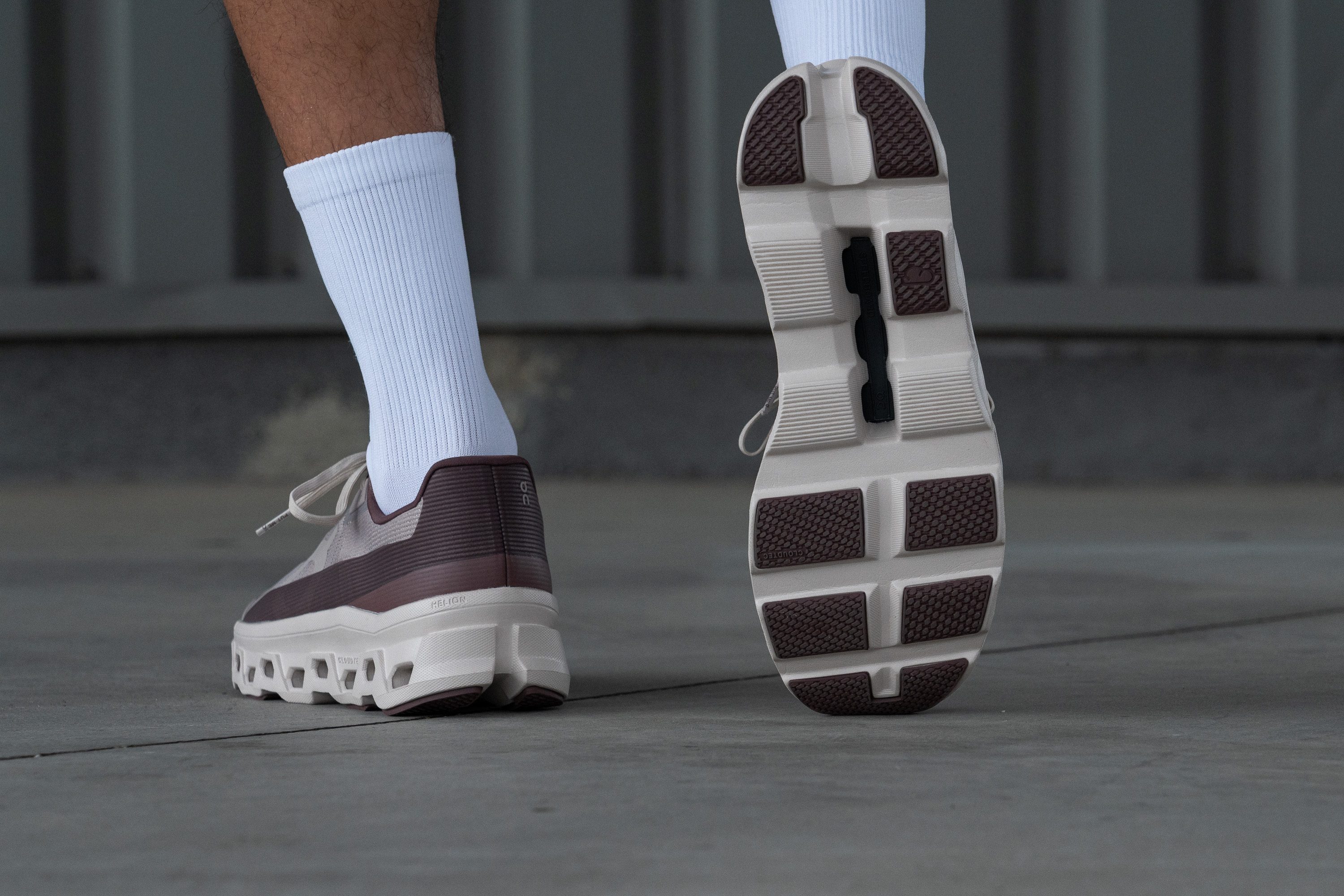 On Cloudmonster Void Outsole design