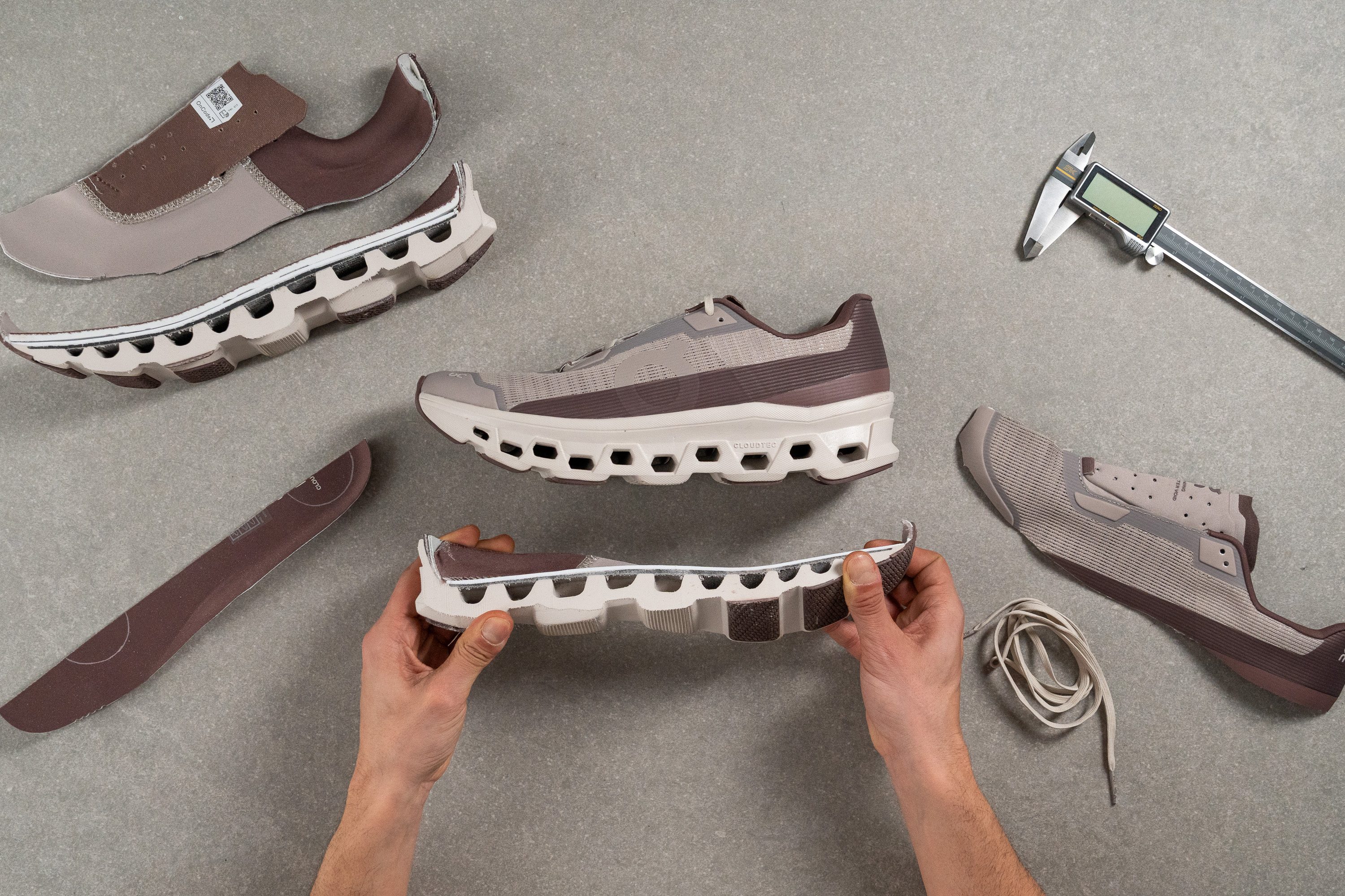 On Cloudmonster Void parts