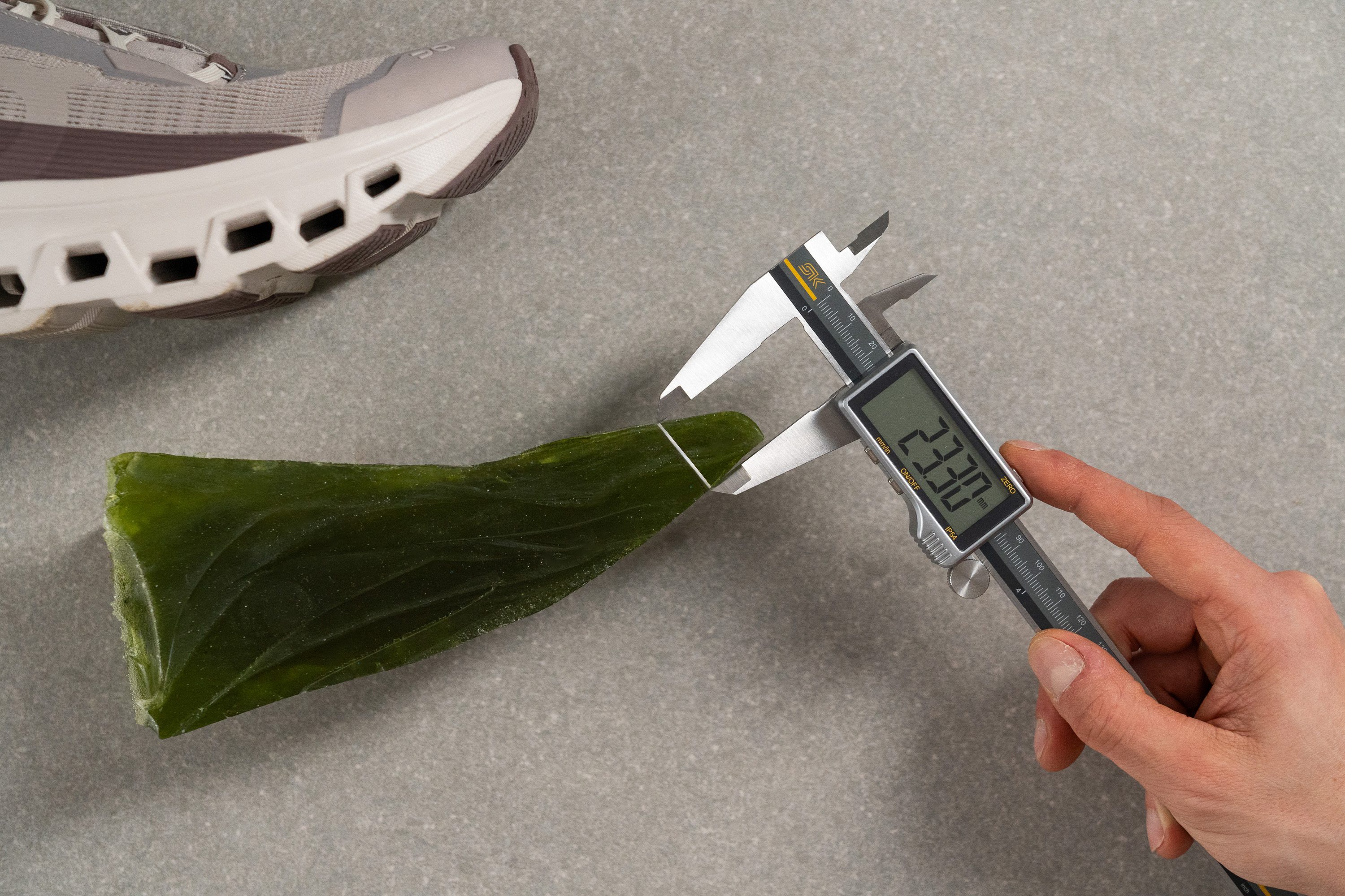 On Cloudmonster Void Toebox height