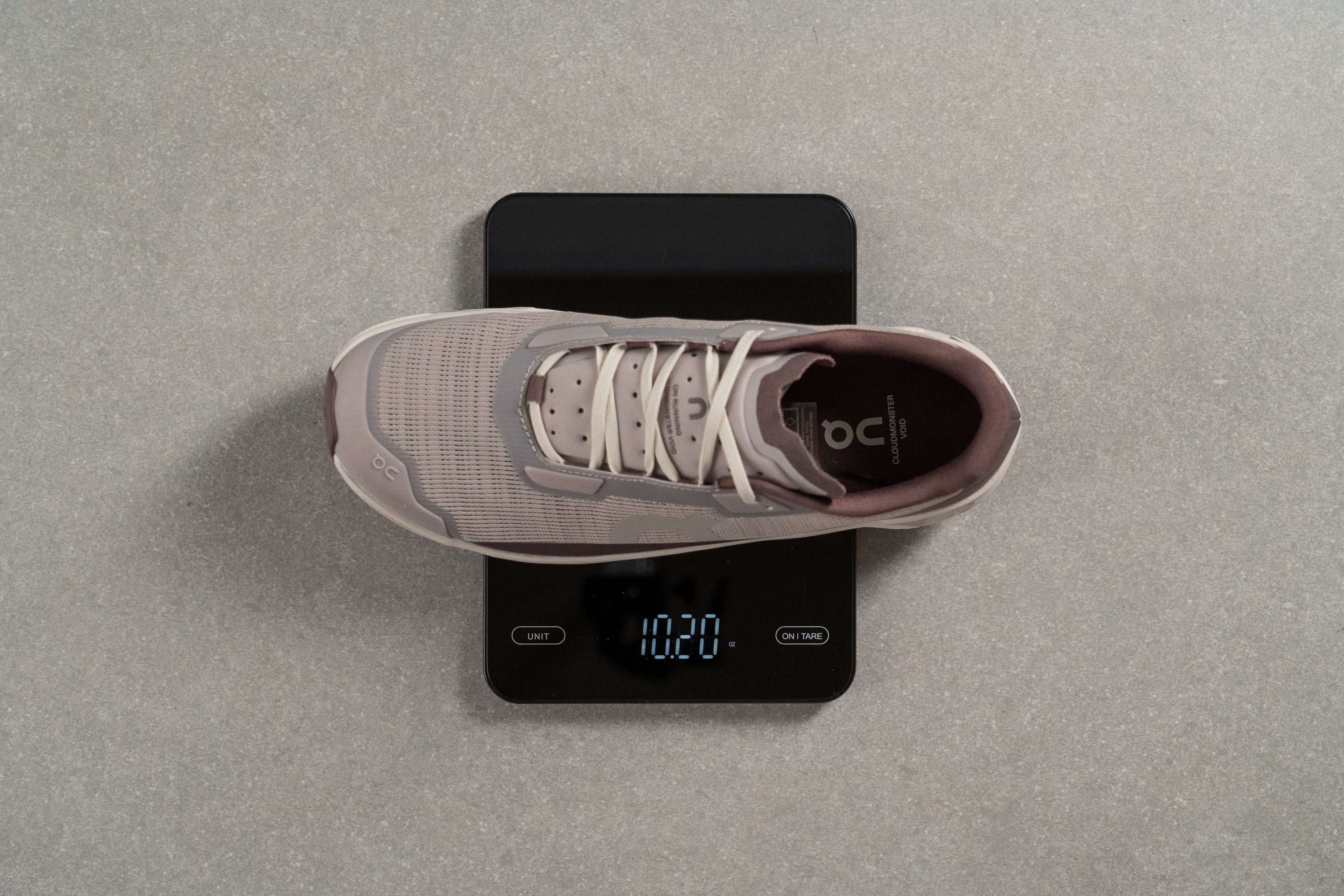 On Cloudmonster Void Weight