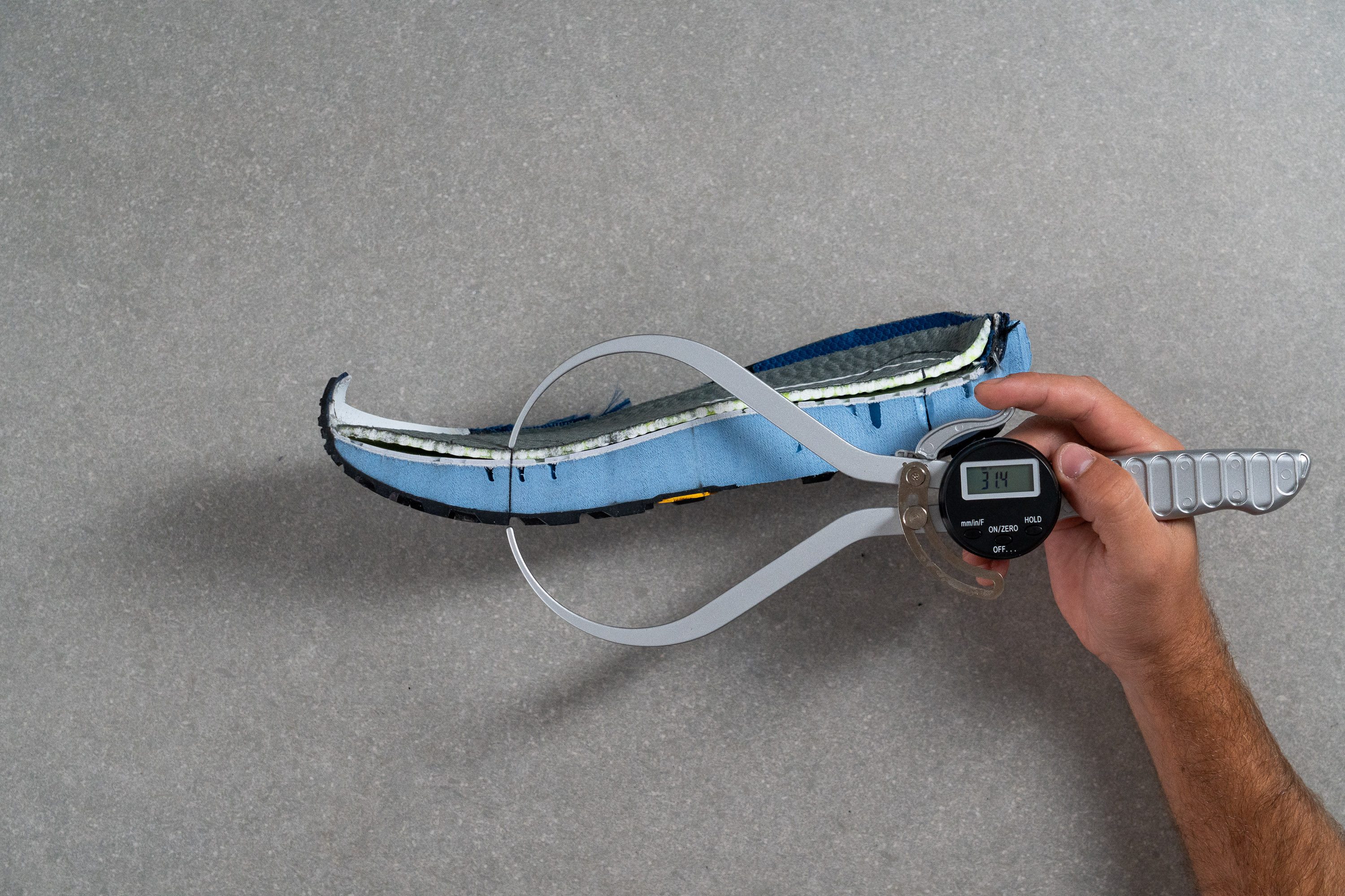 Topo Vista Forefoot stack