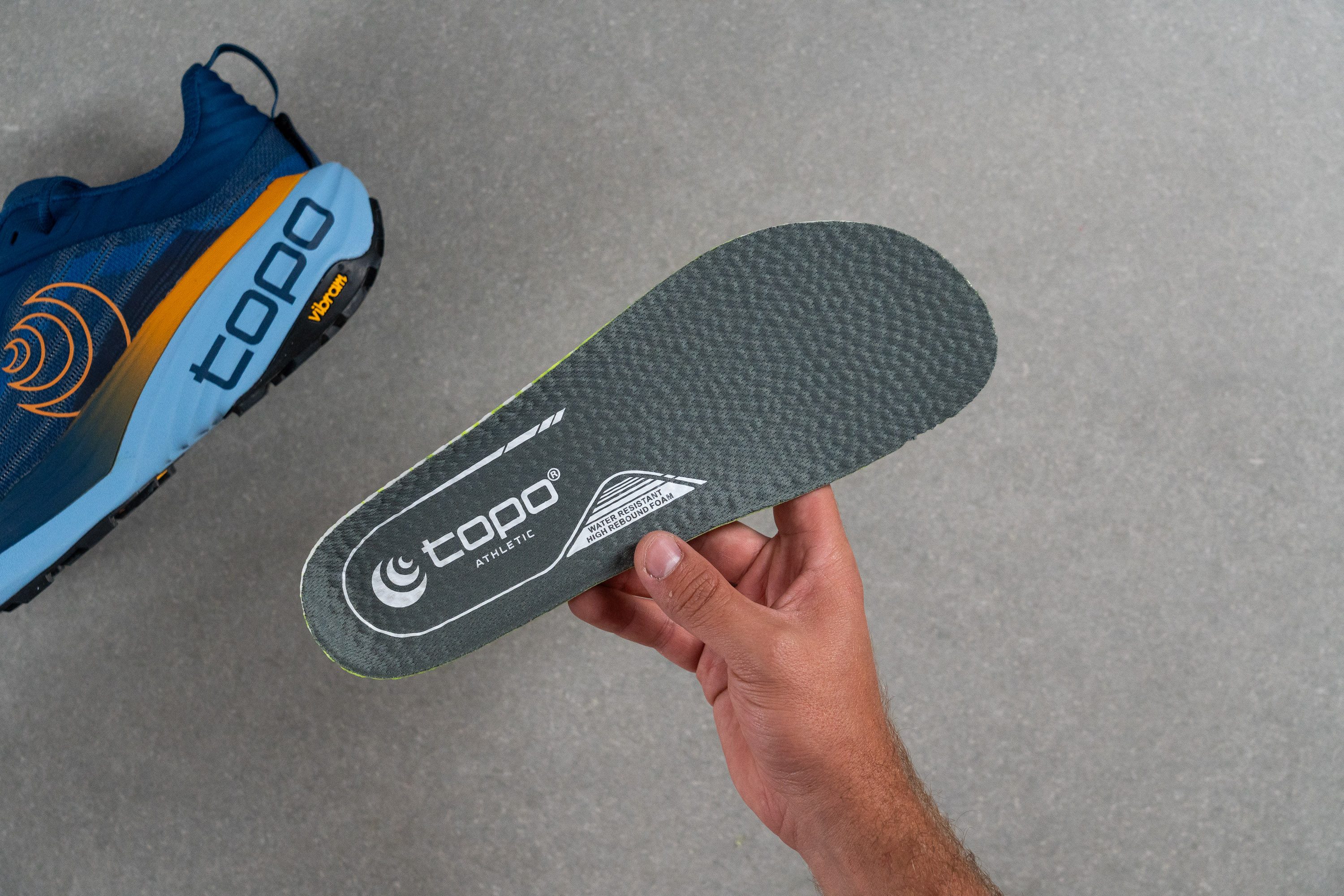 Topo Vista Removable insole