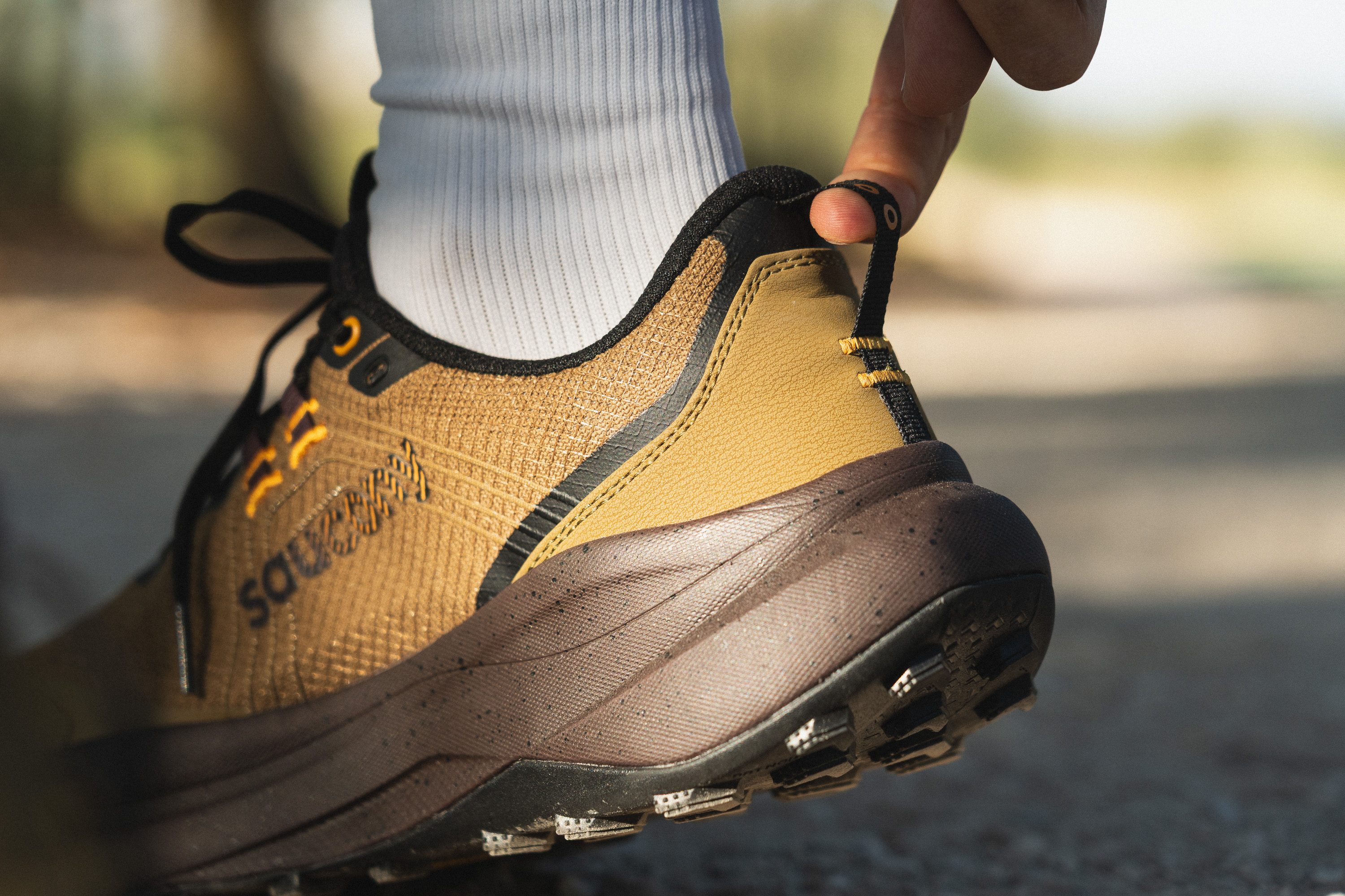 Saucony Xodus Ultra 4 Heel tab