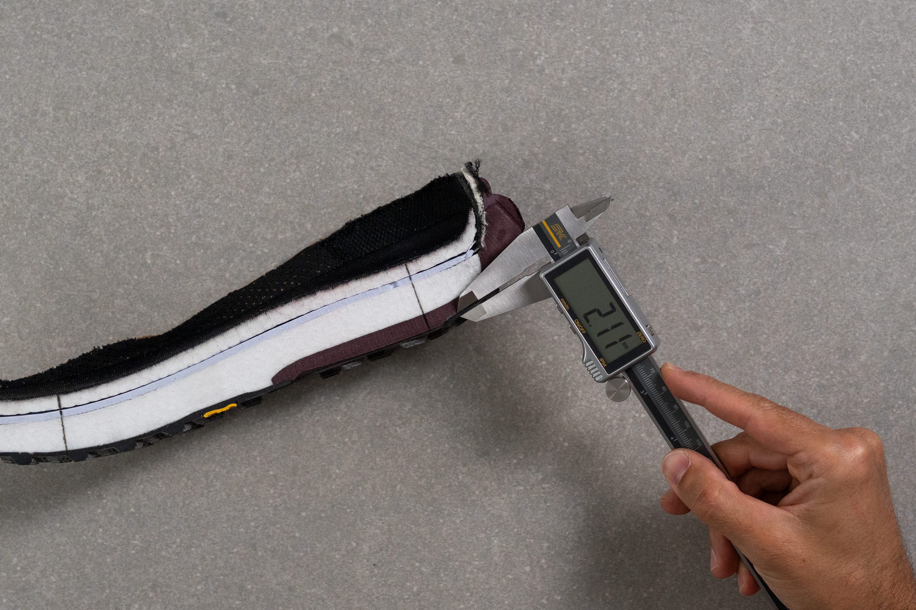 Saucony Xodus Ultra 4 Outsole thickness