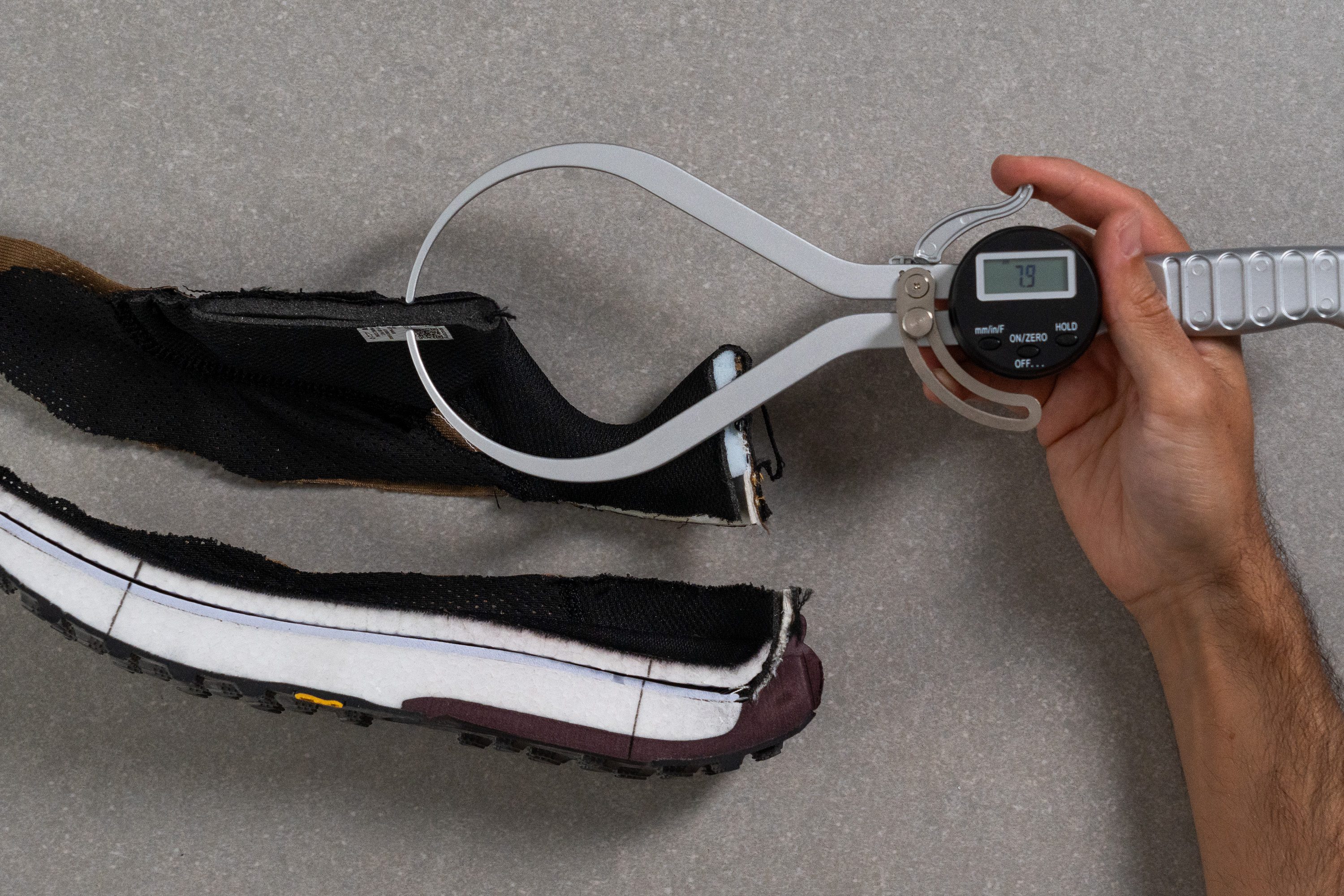 Saucony Xodus Ultra 4 Tongue padding