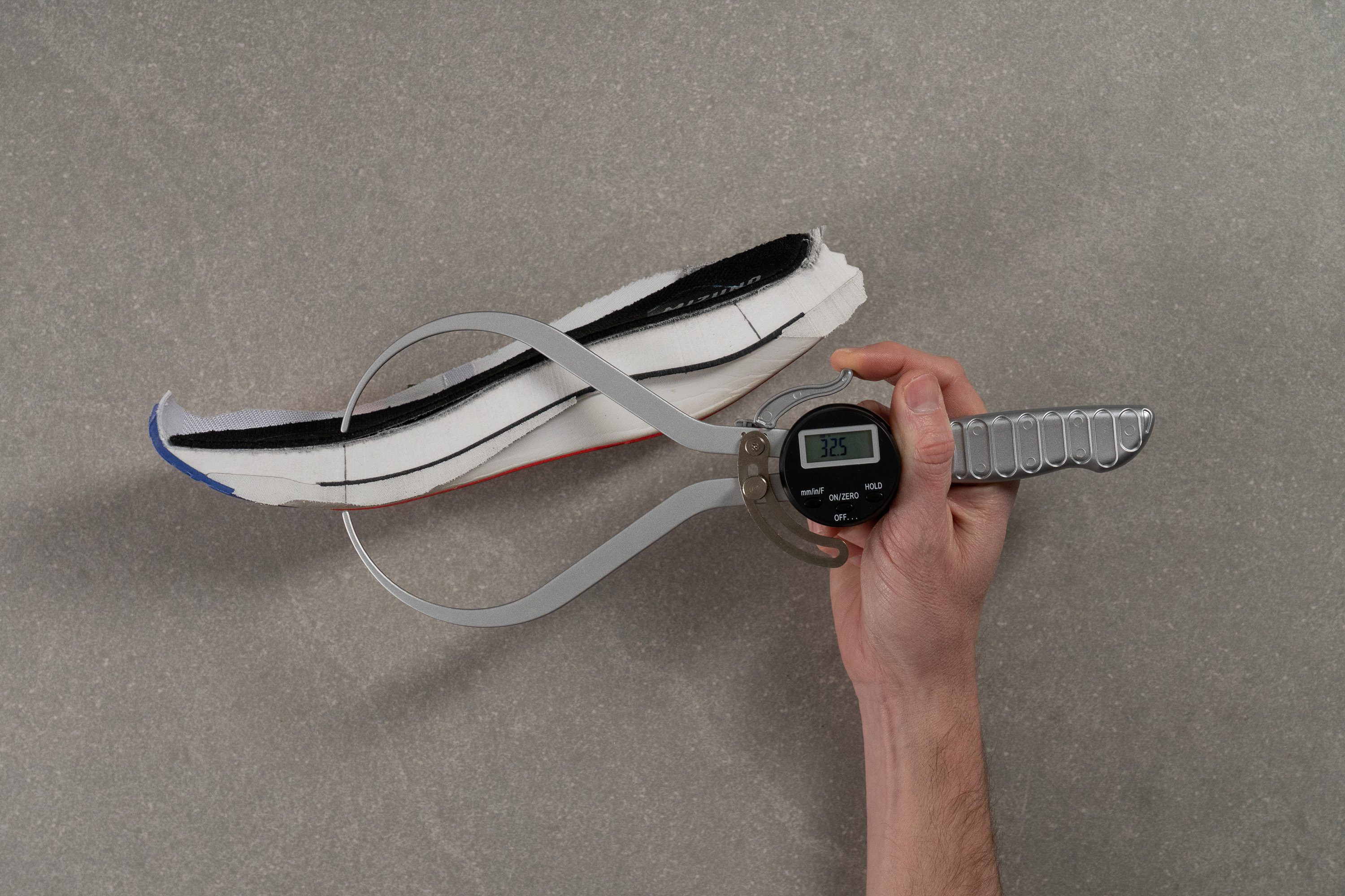 Mizuno Wave Rebellion Flash 3 Forefoot stack