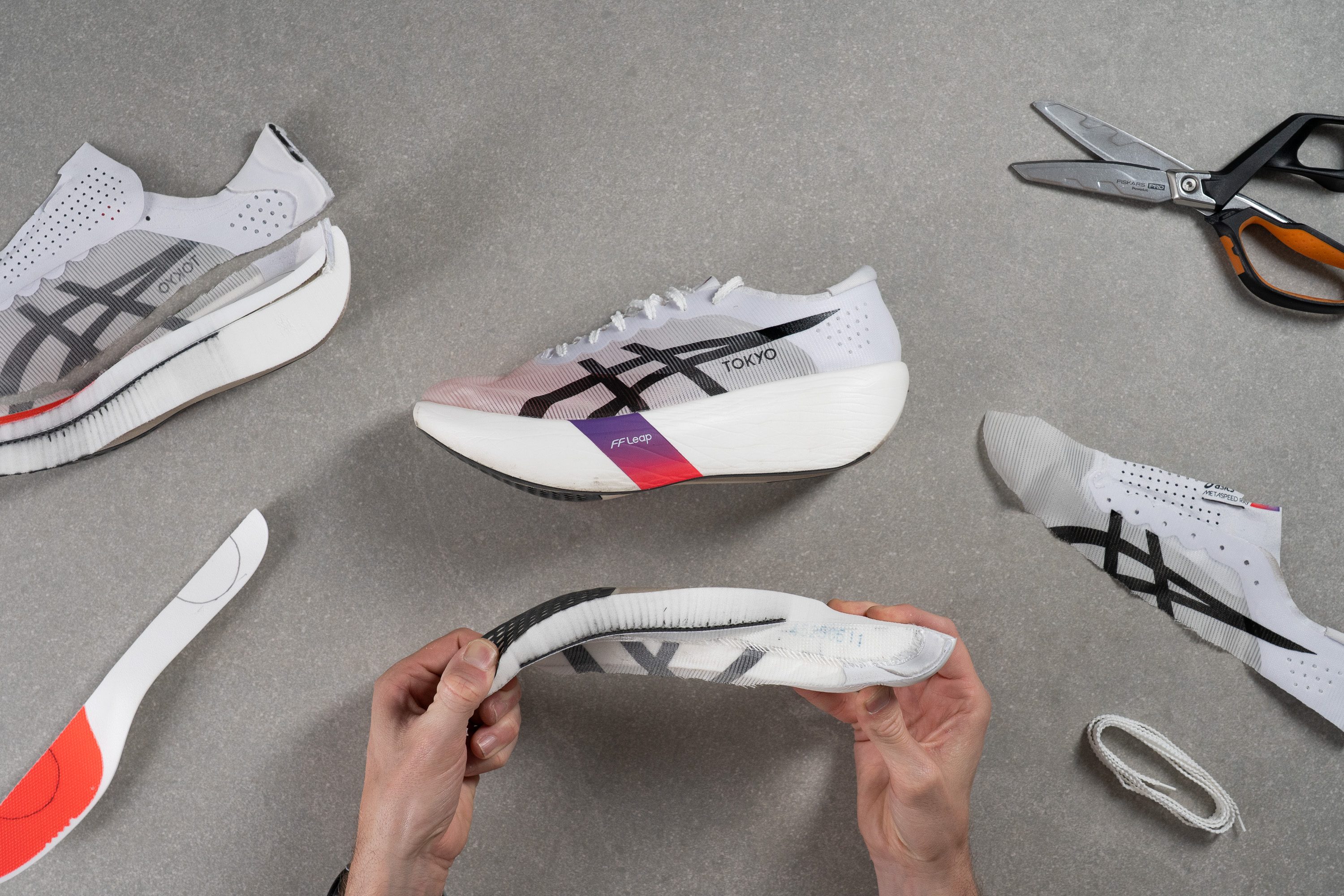 ASICS Metaspeed Ray parts