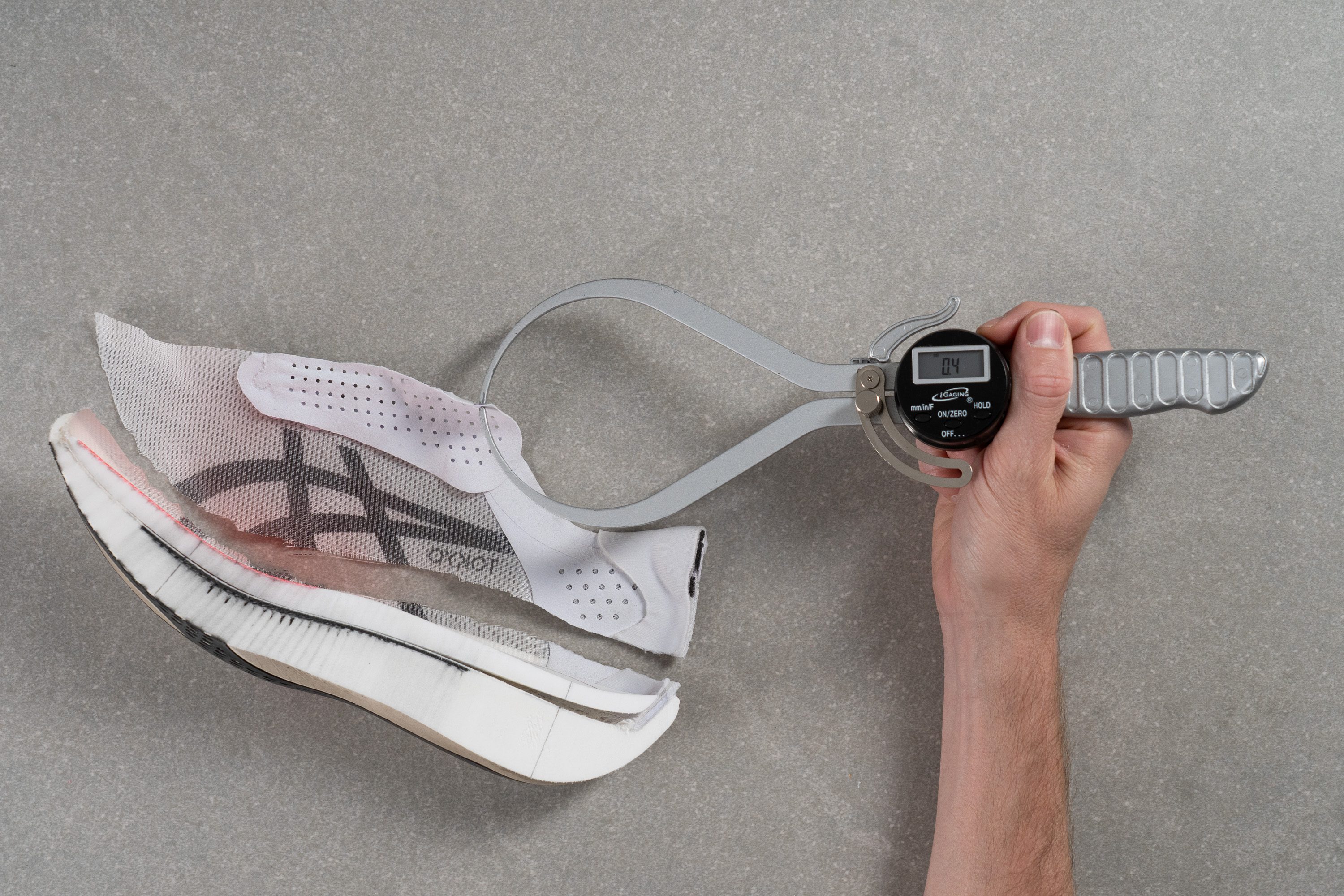 ASICS Metaspeed Ray Tongue padding