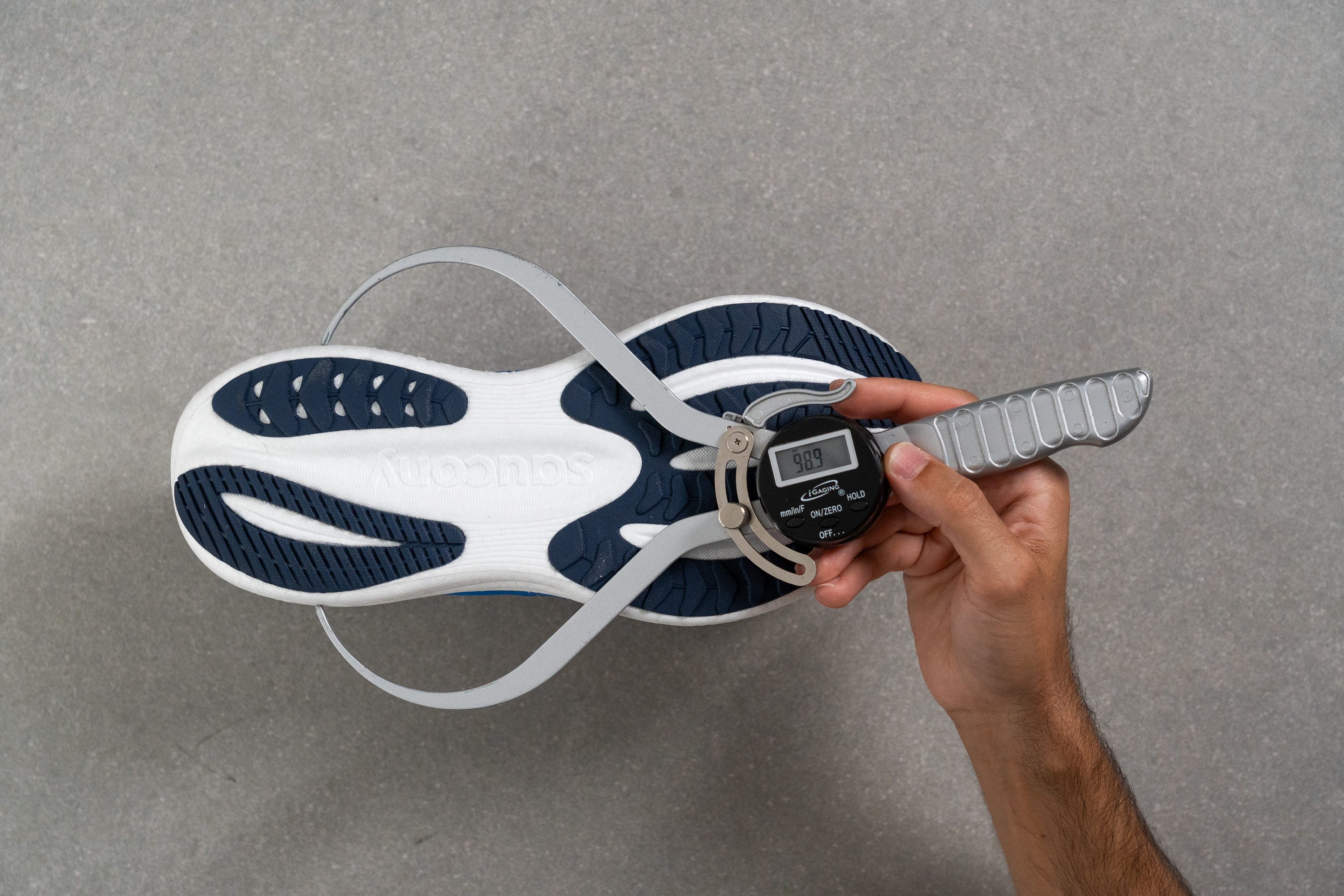Saucony Triumph 23 Midsole width - heel