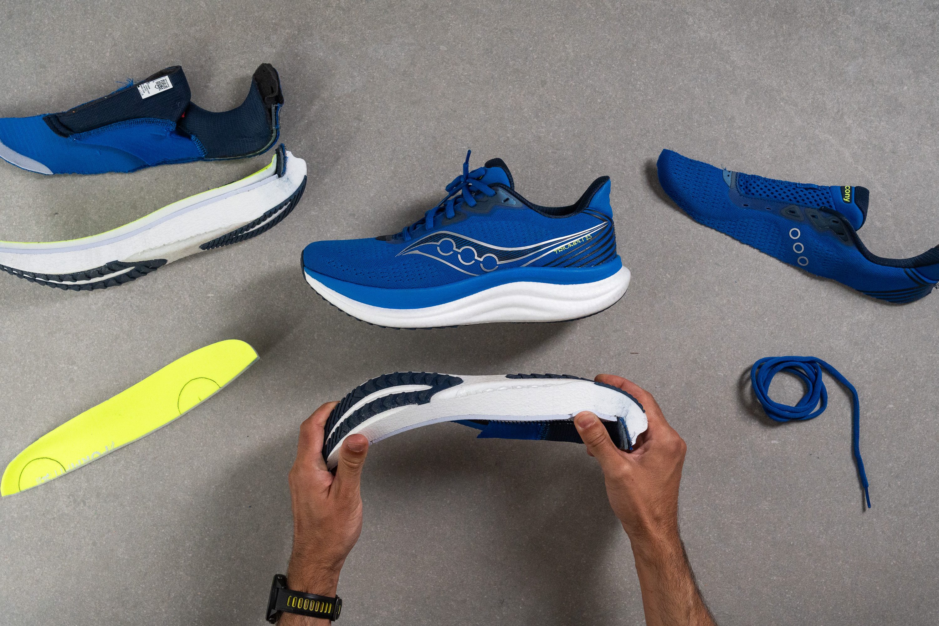 Saucony Triumph 23 parts