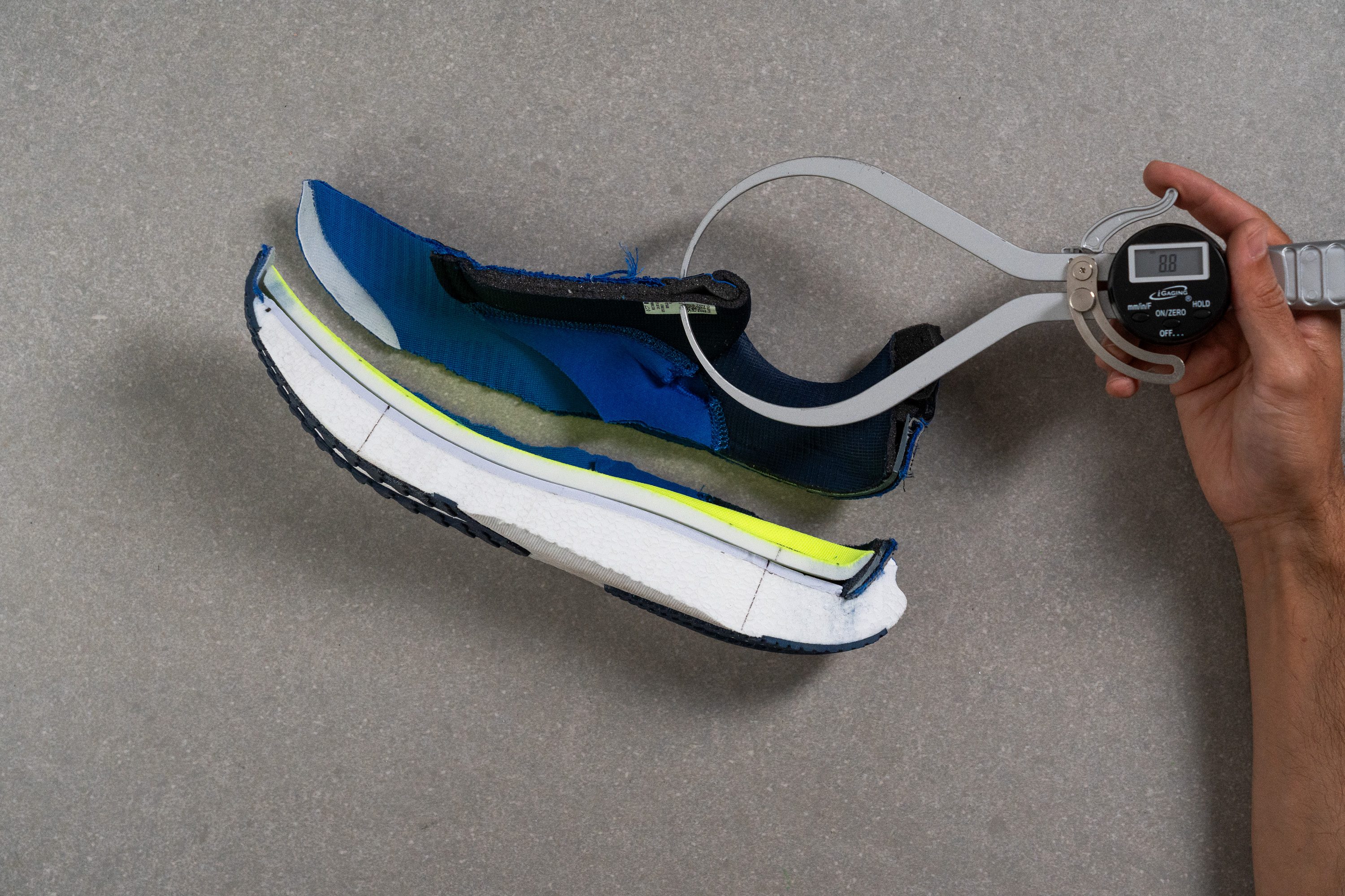 Saucony Triumph 23 Tongue padding