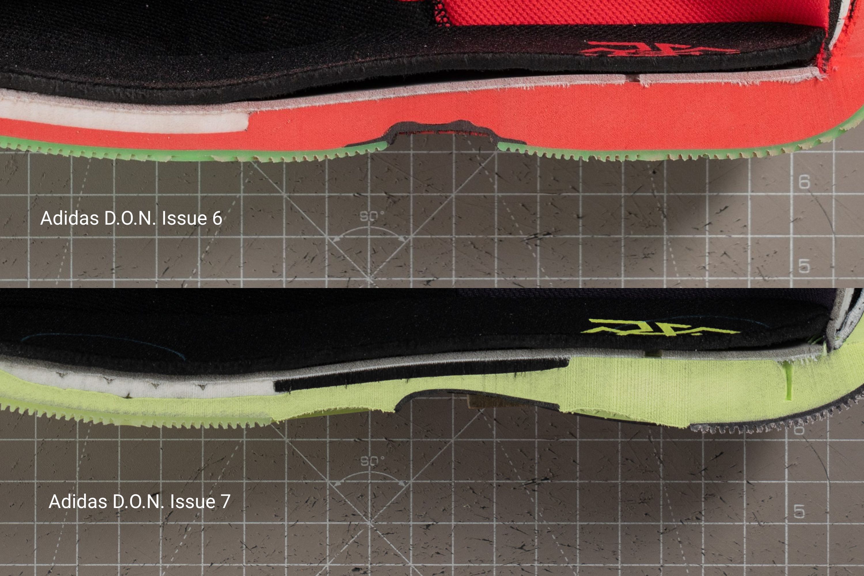 Adidas D.O.N. Issue 6 vs 7 shank
