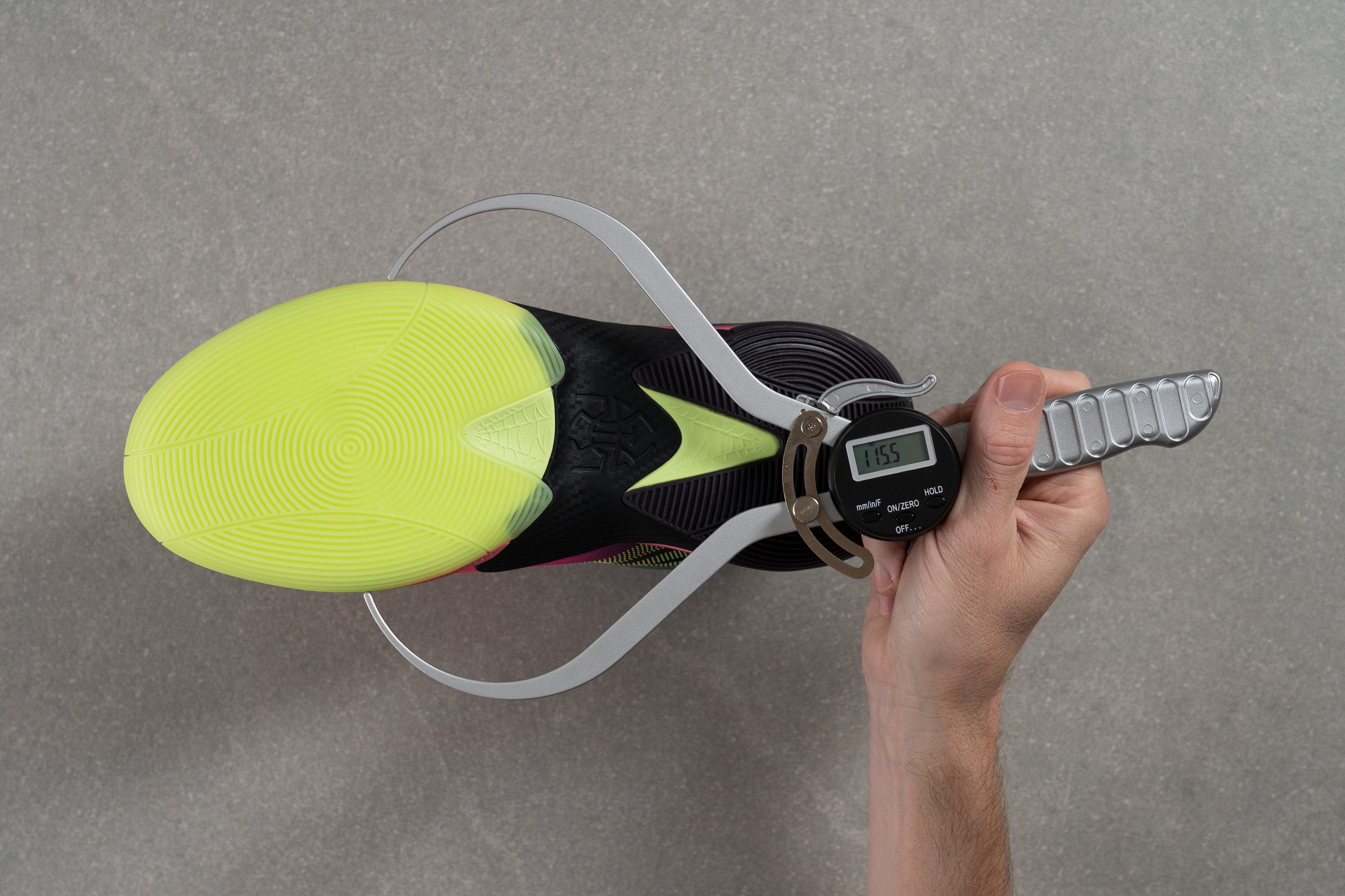 Adidas D.O.N. Issue 7 Midsole width - forefoot