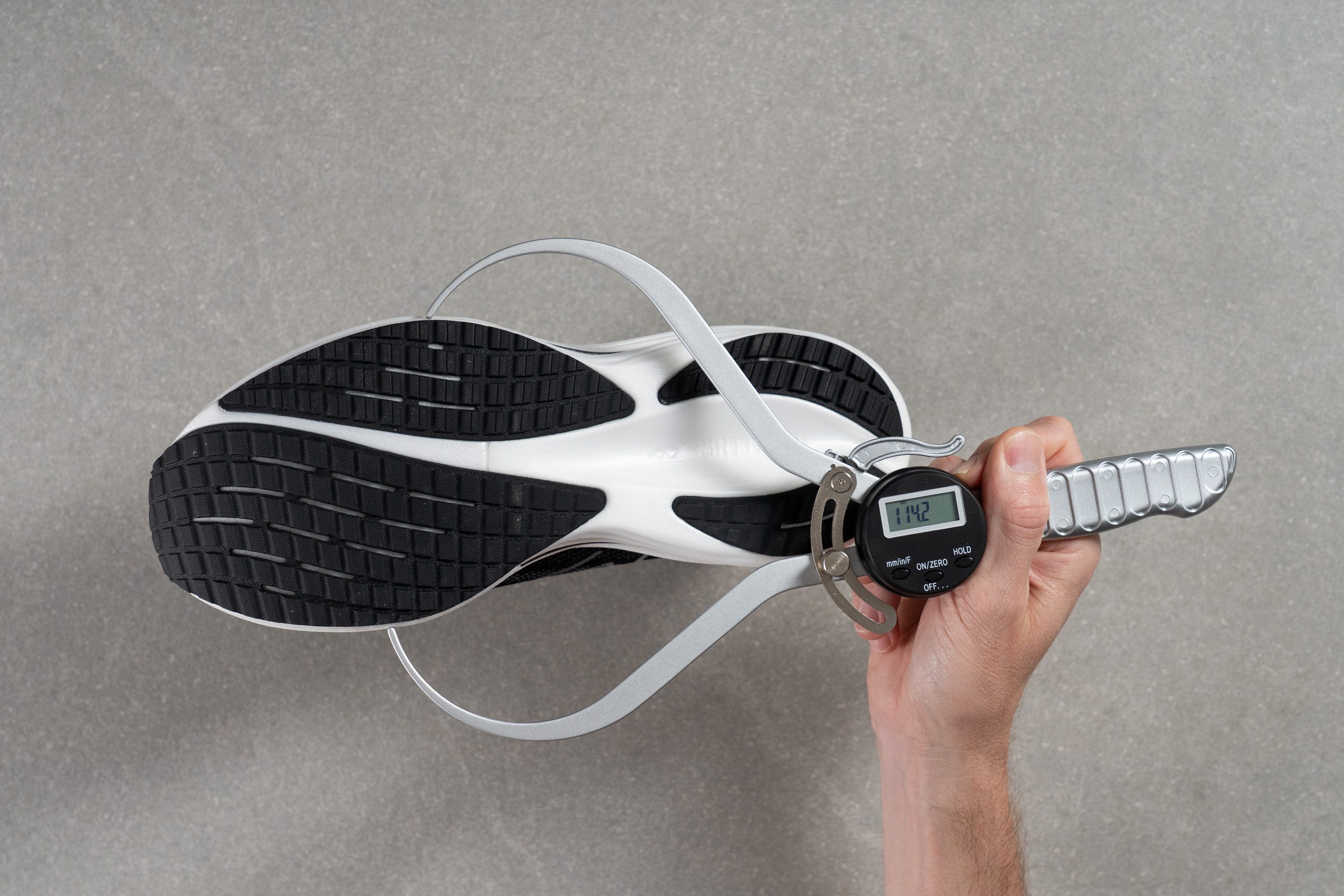 Mizuno Wave Rider 29 Midsole width - forefoot