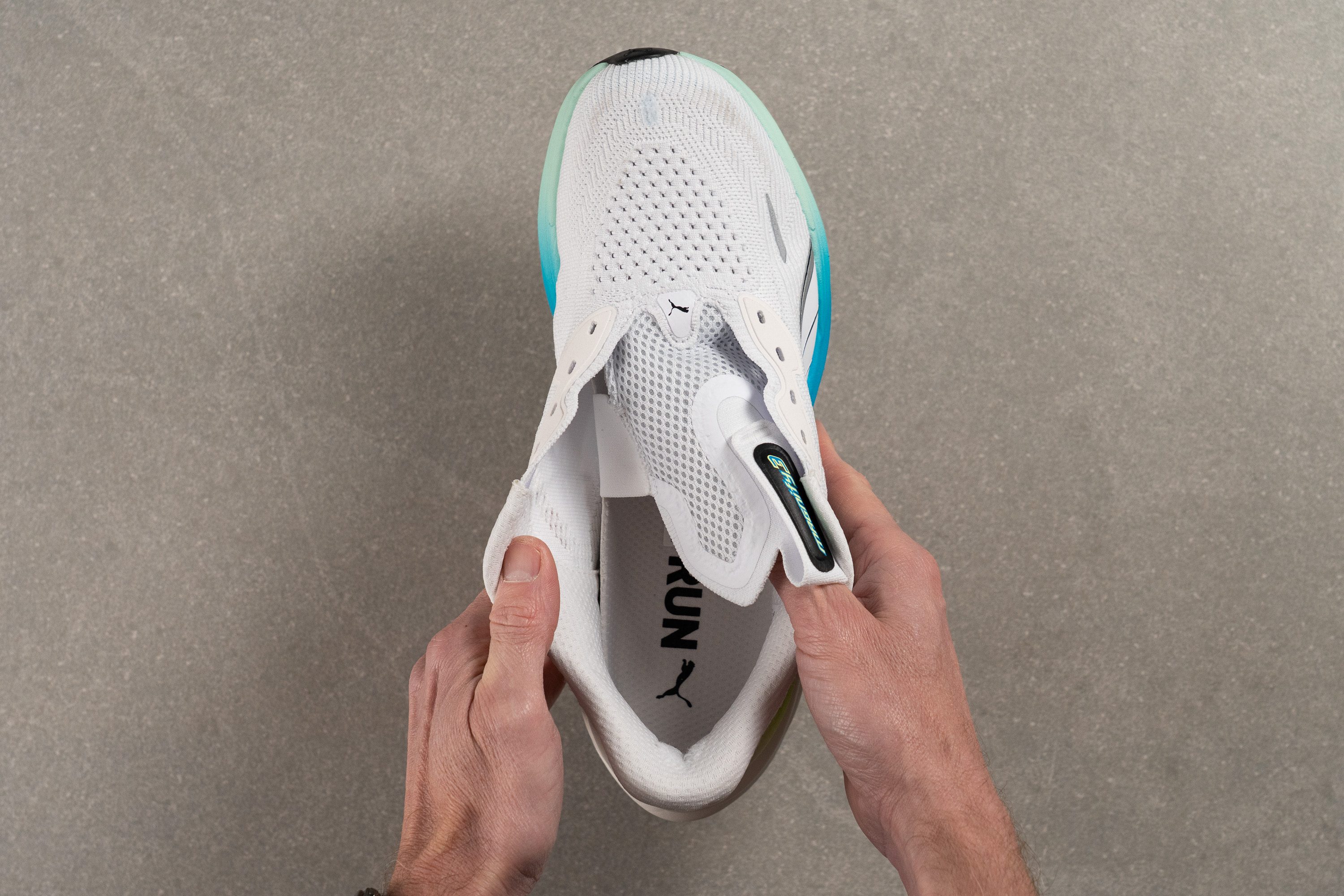 PUMA Magnify Nitro 3 Tongue: gusset type