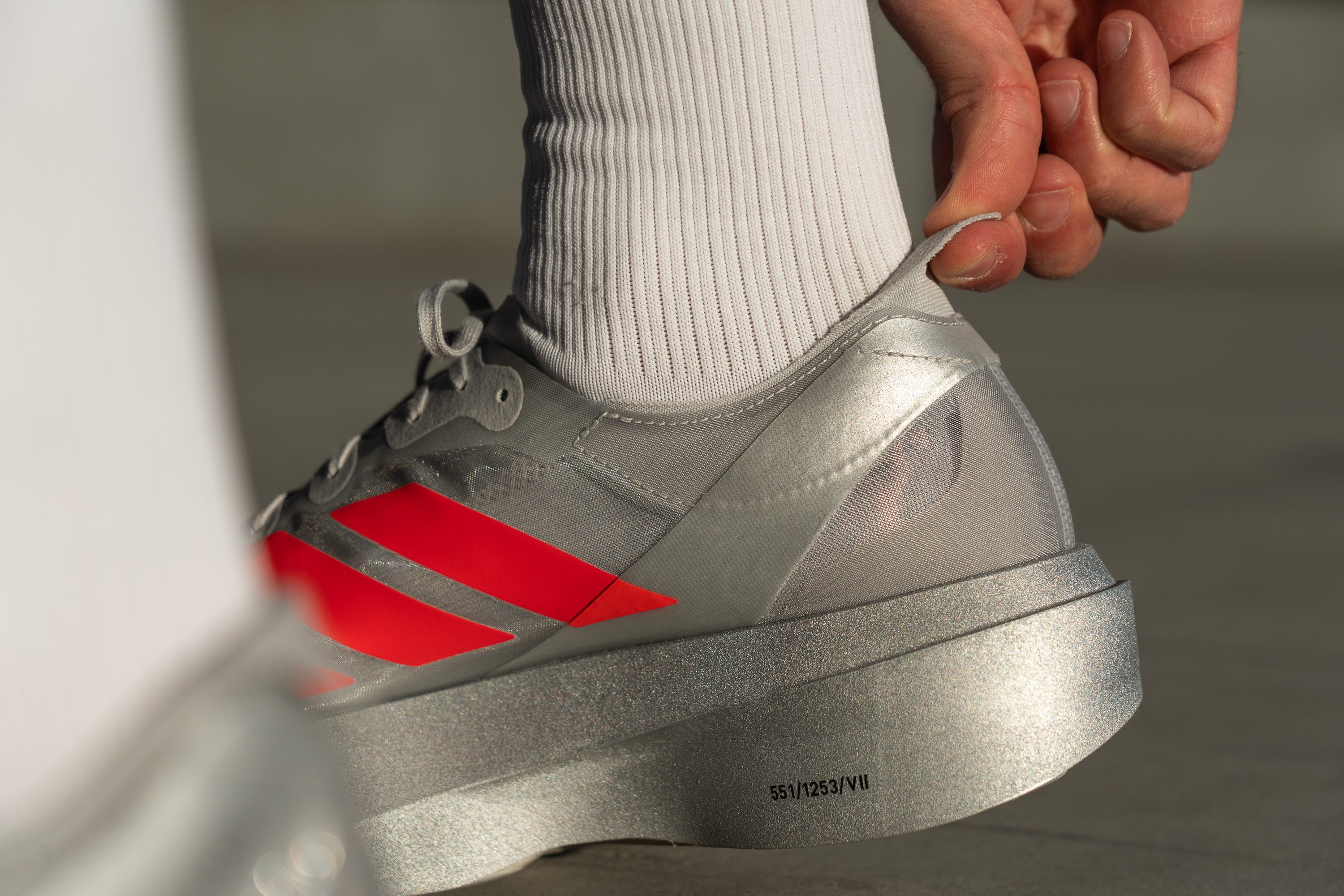 Adidas Adizero Adios Pro Evo 2 Heel tab