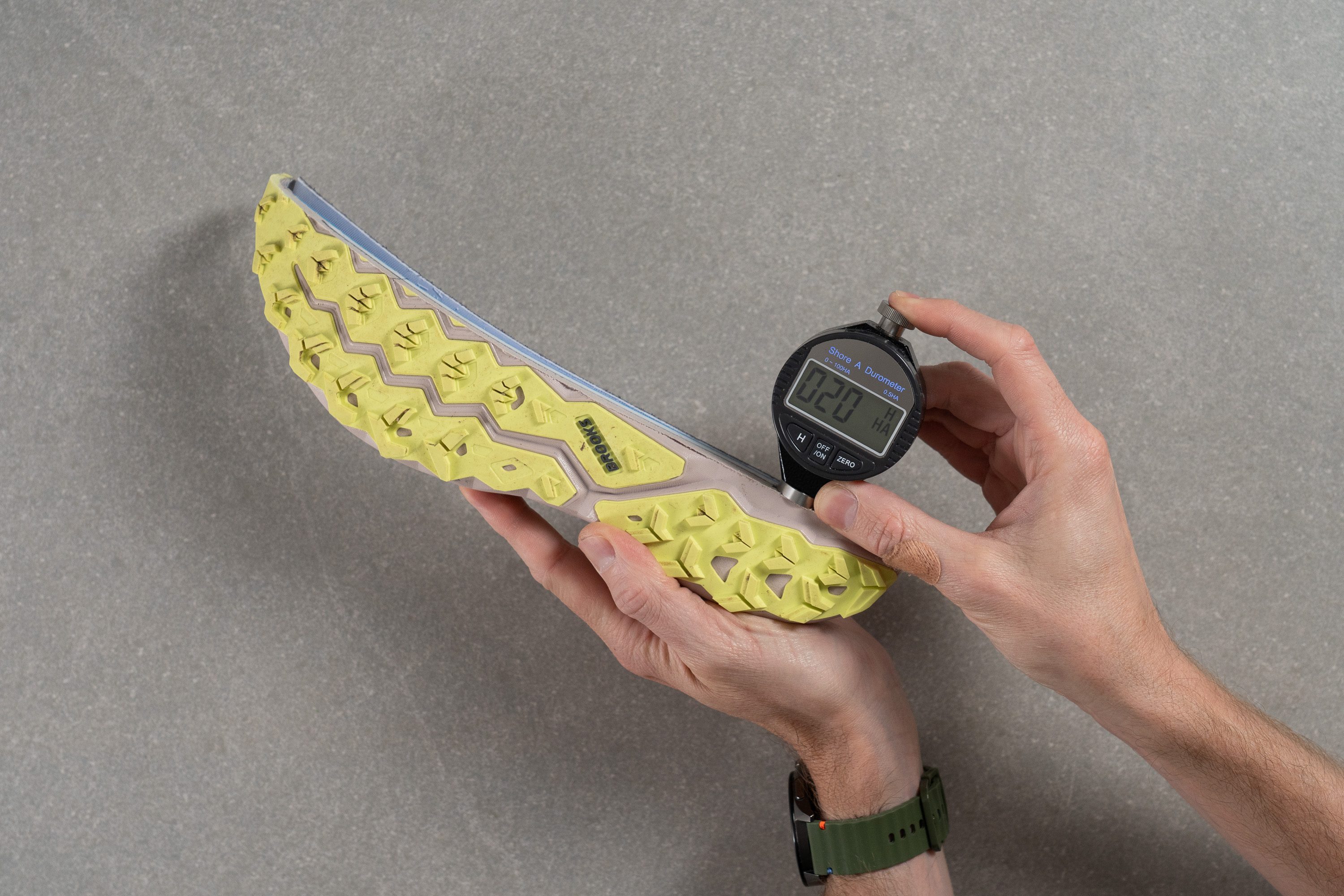 Brooks Cascadia 19 Midsole softness