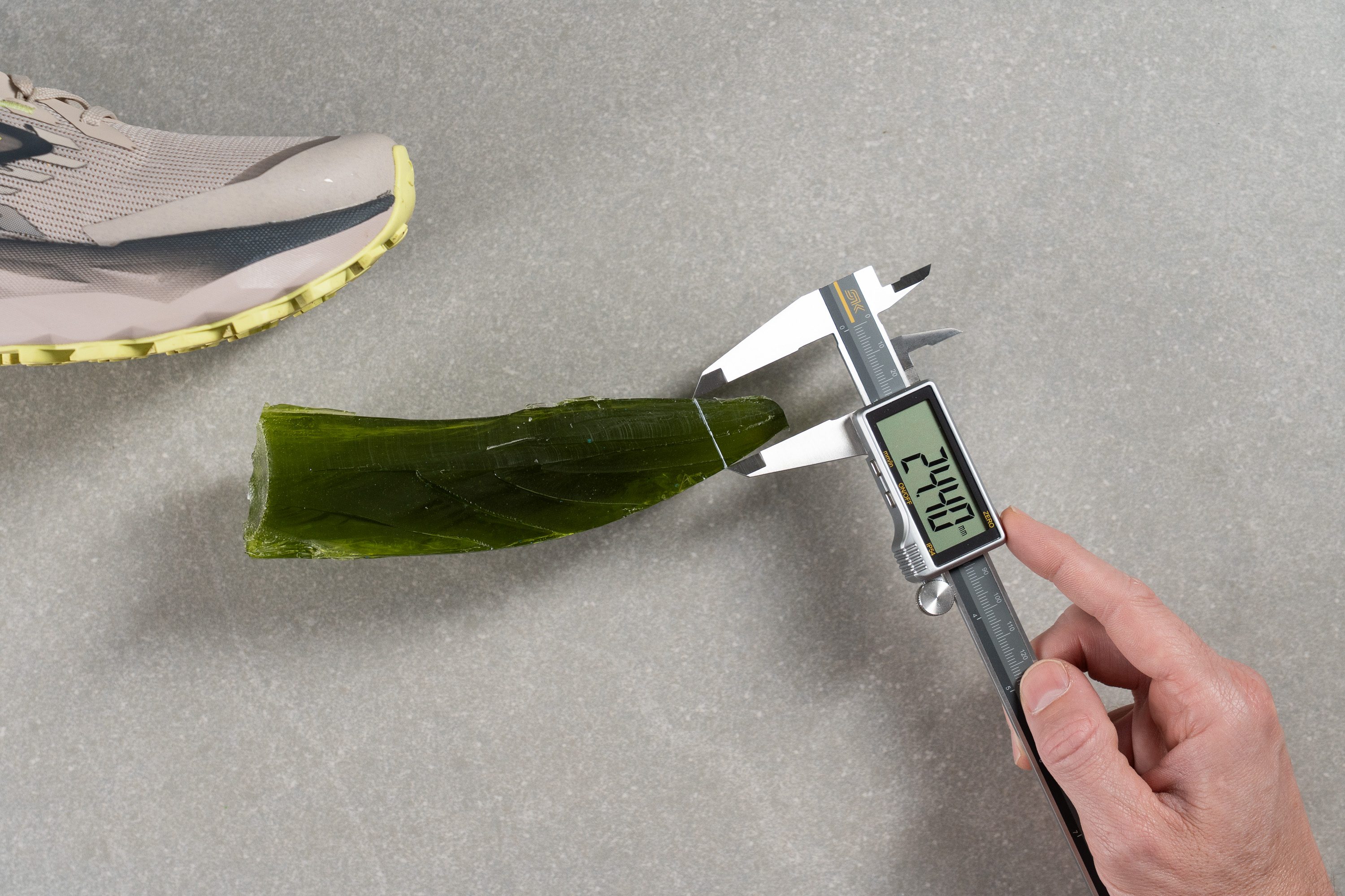 Brooks Cascadia 19 Toebox height