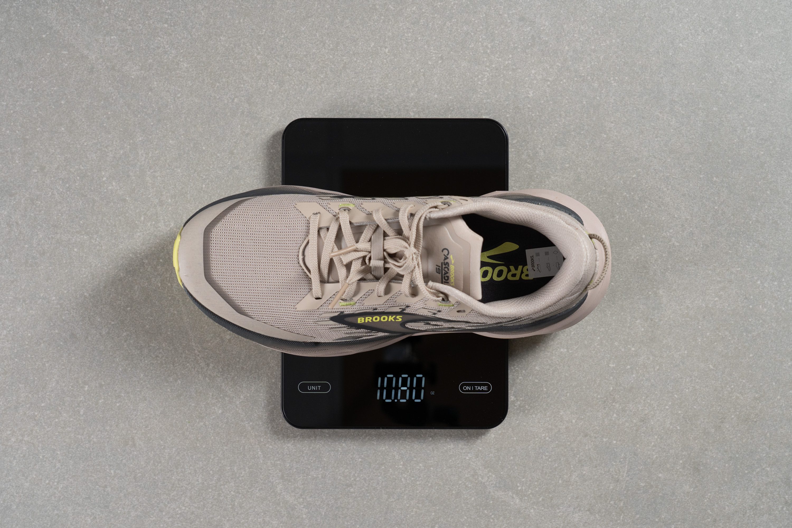 Brooks Cascadia 19 Weight