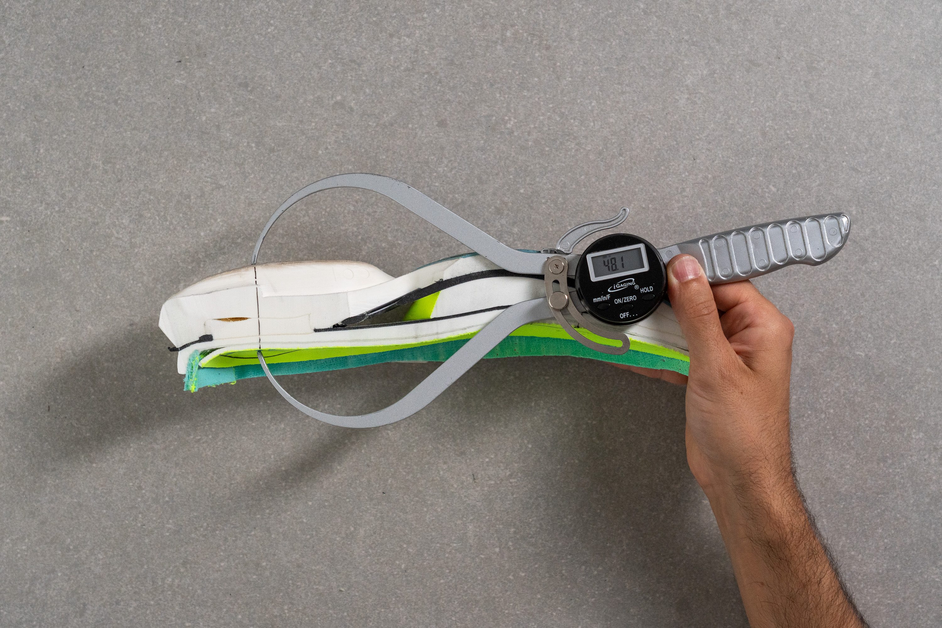 Adidas Adizero Prime X3 STRUNG Heel stack
