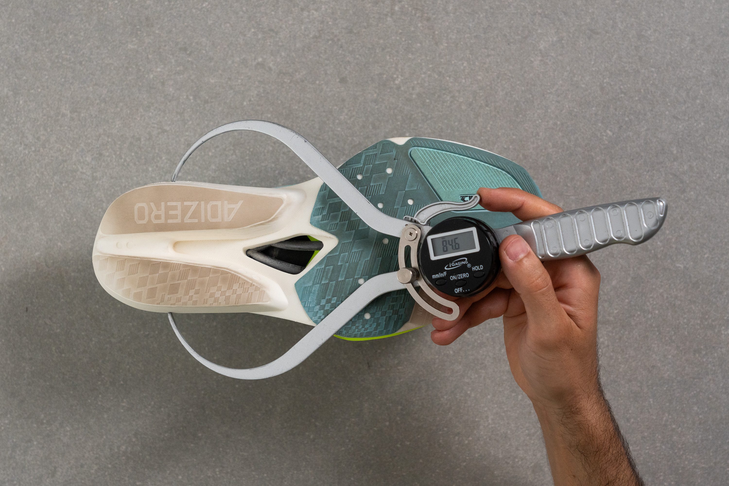 Adidas Adizero Prime X3 STRUNG Midsole width - heel