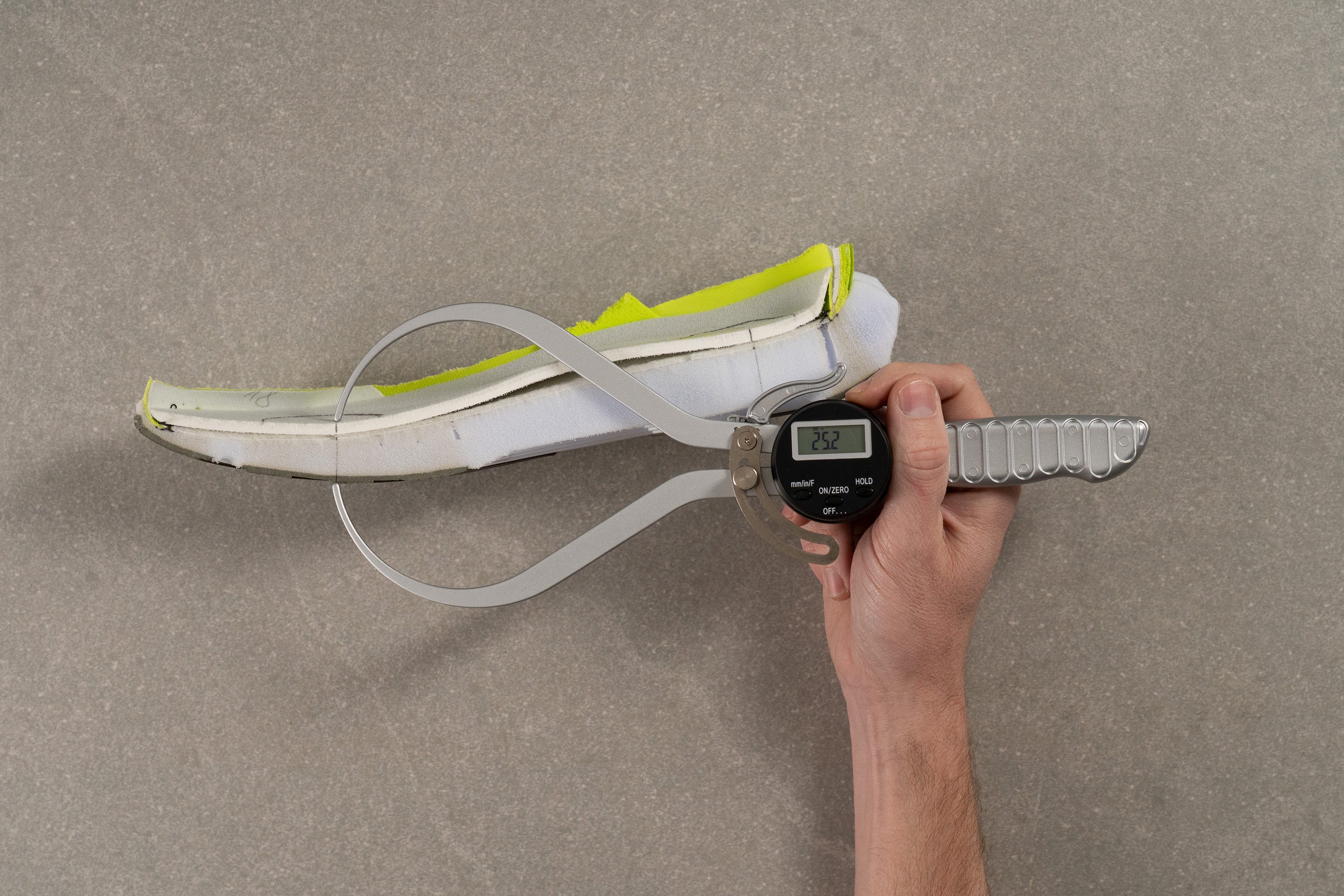 Brooks Hyperion 3 Forefoot stack