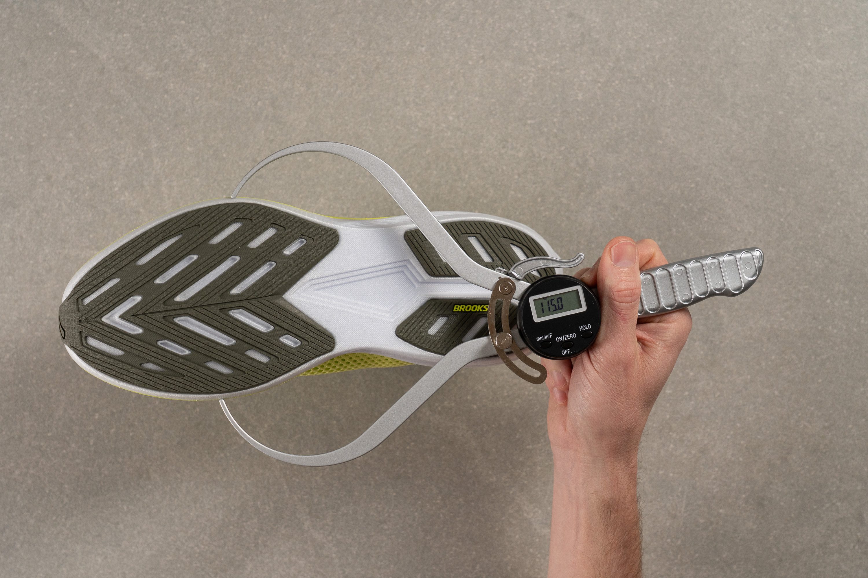 Brooks Hyperion 3 Midsole width - forefoot