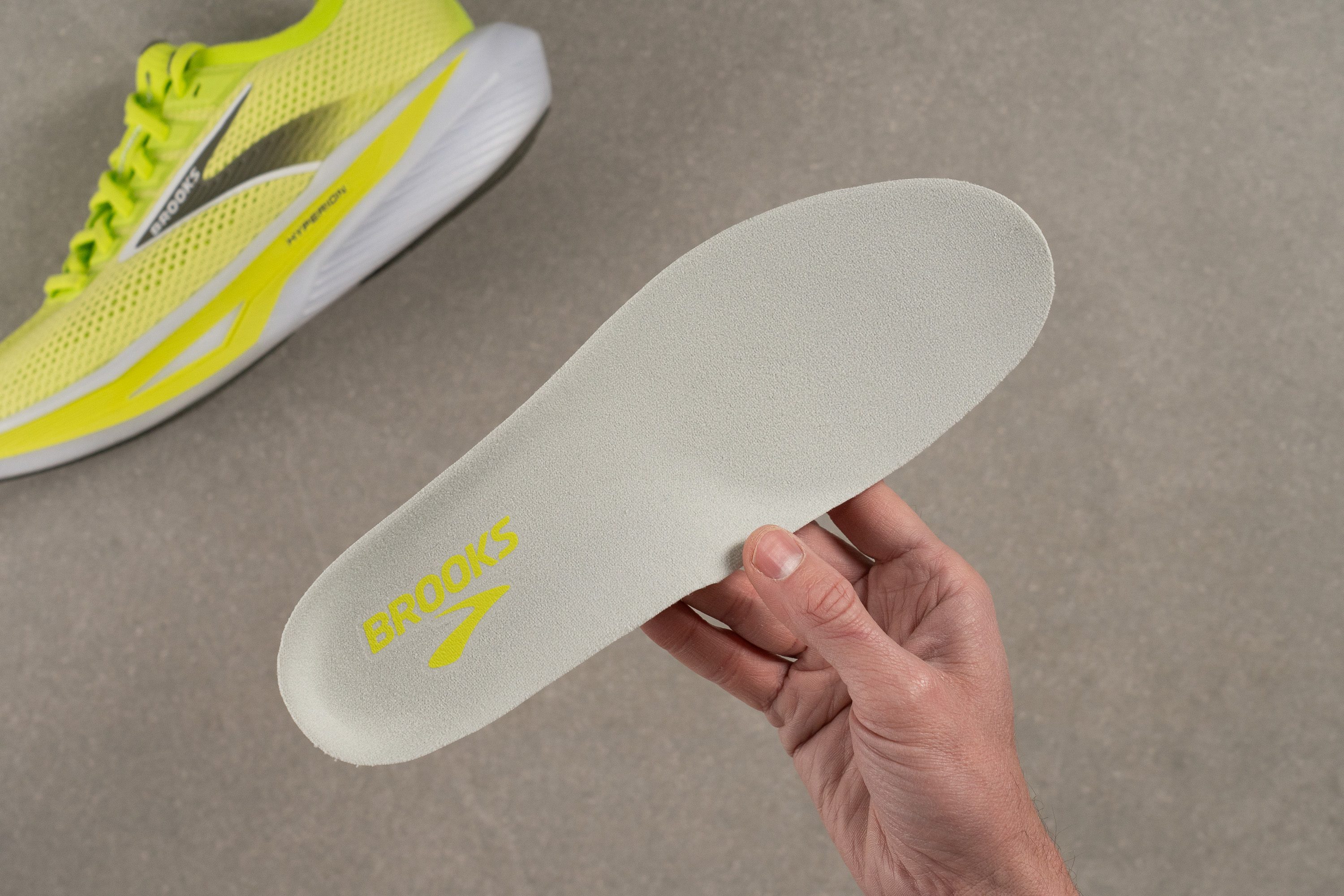 Brooks Hyperion 3 Removable insole