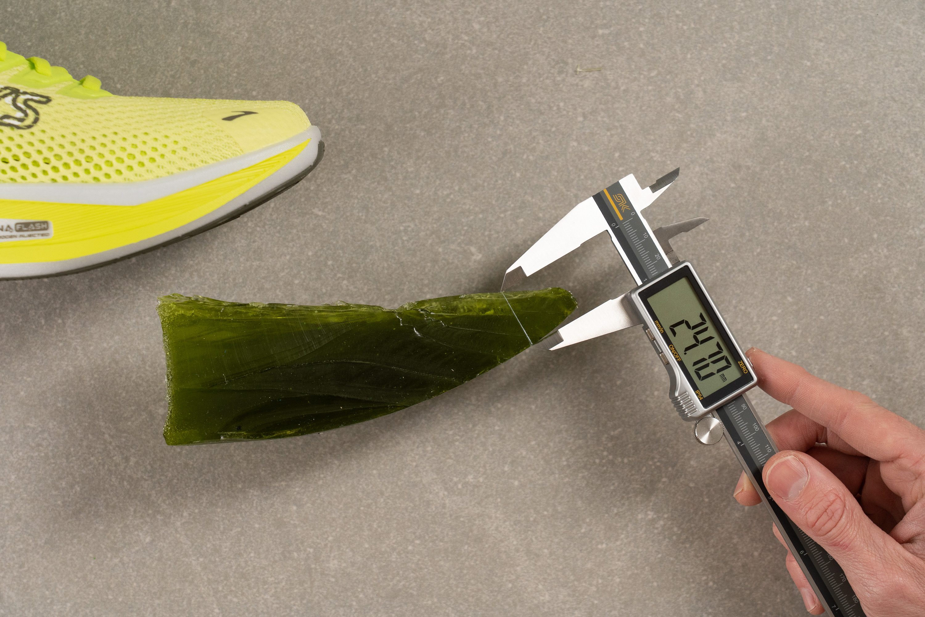 Brooks Hyperion 3 Toebox height