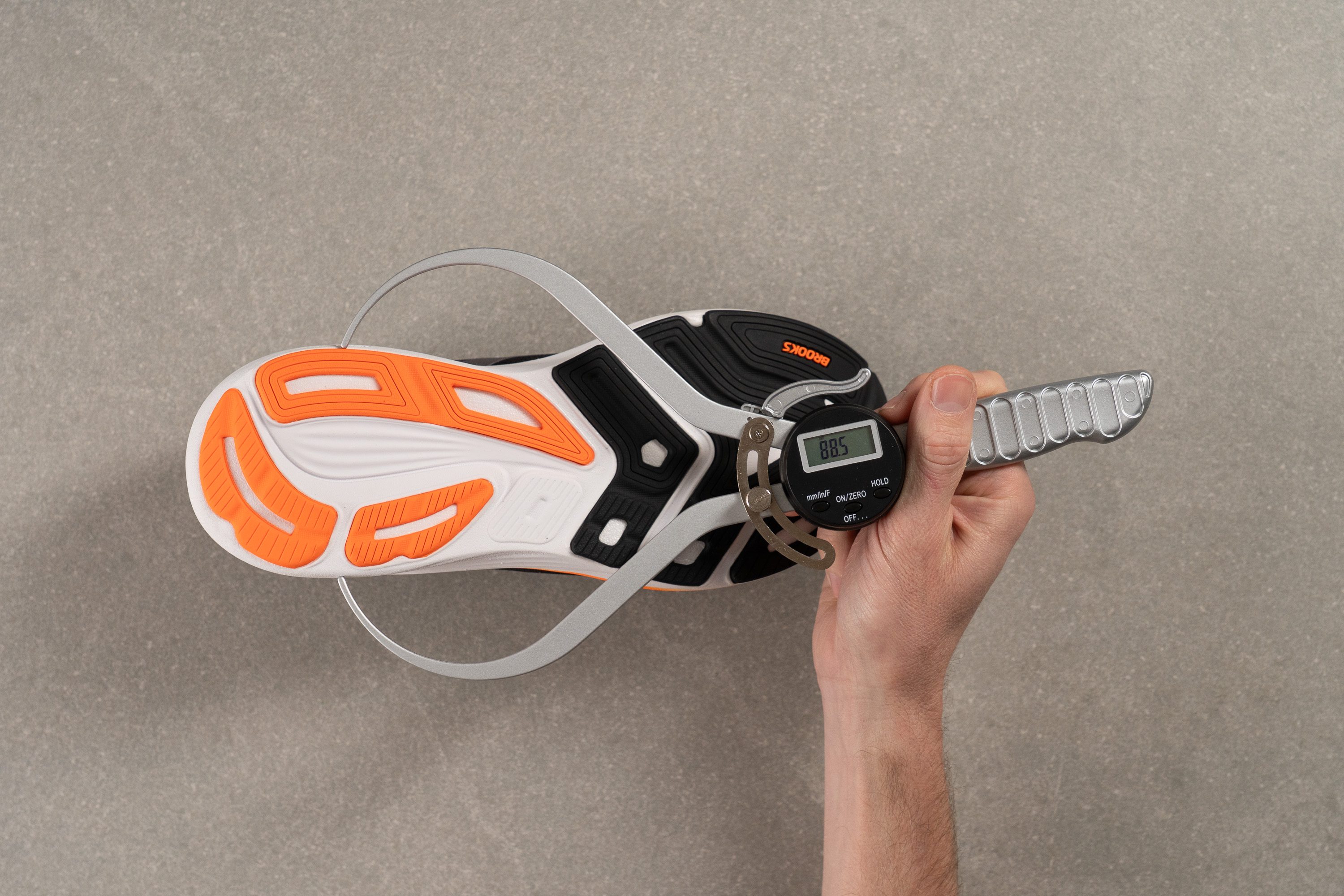 Brooks Revel 8 Midsole width - heel