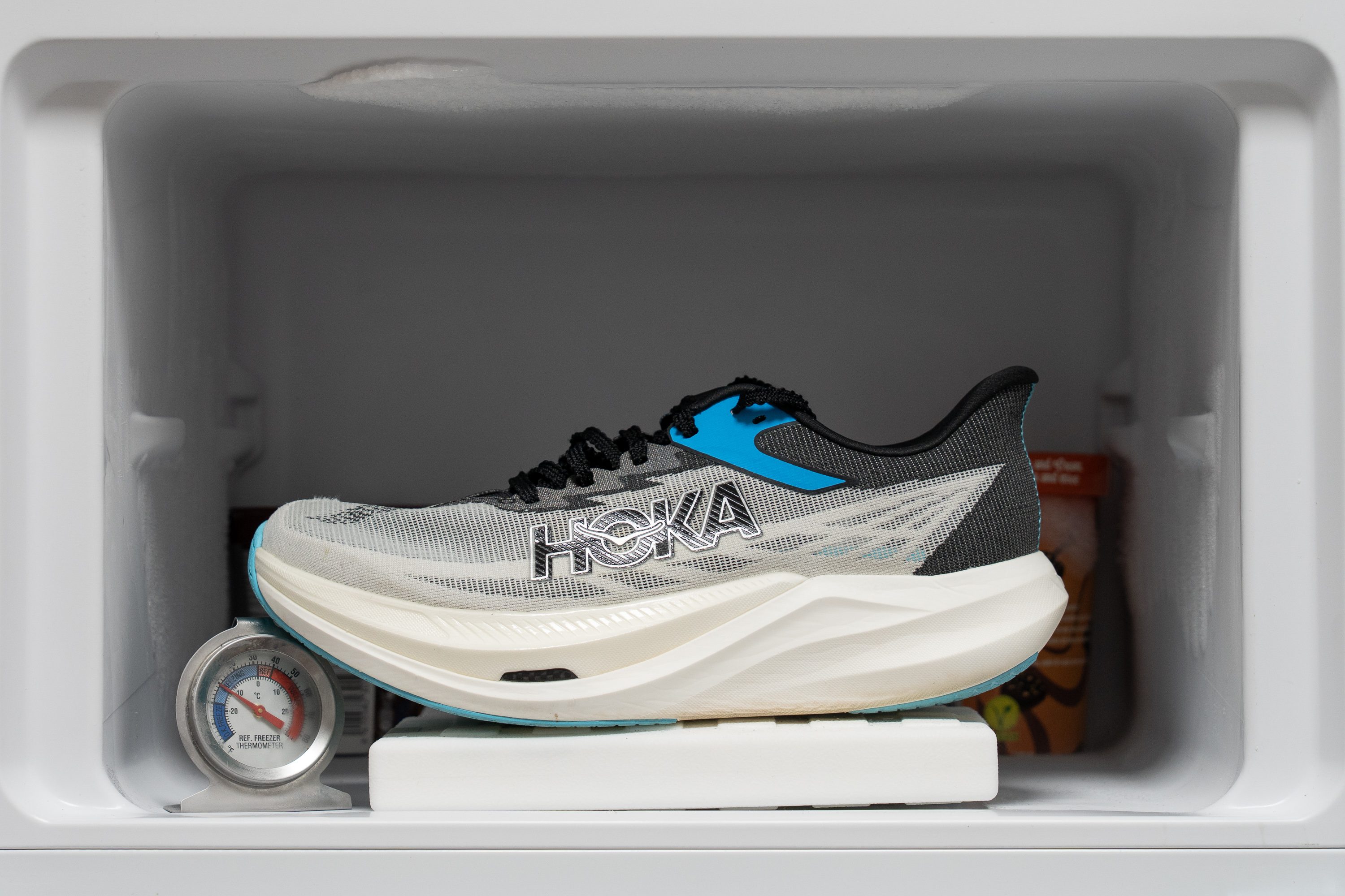 HOKA Rocket X 3 Midsole softness in cold (%)