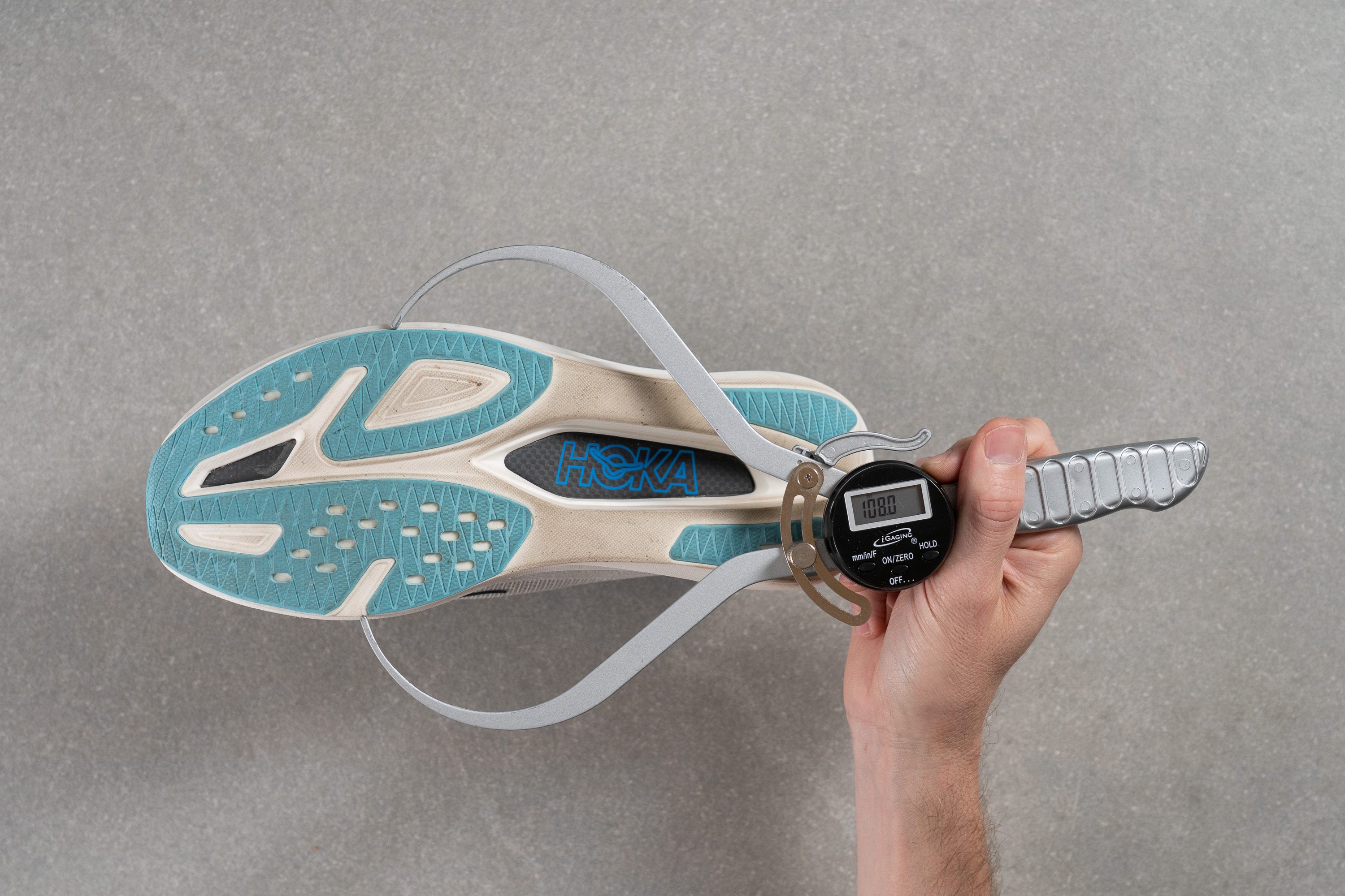 HOKA Rocket X 3 Midsole width - forefoot