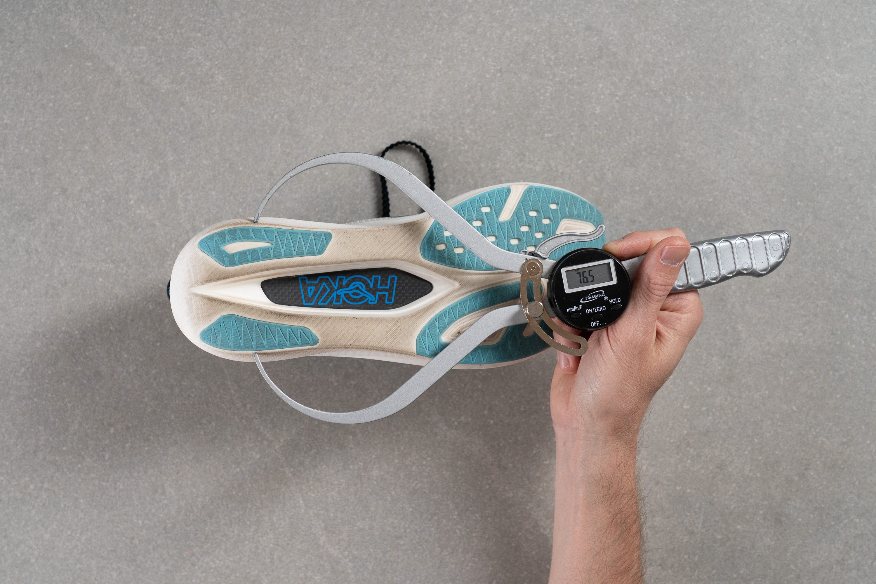 HOKA Rocket X 3 Midsole width - heel
