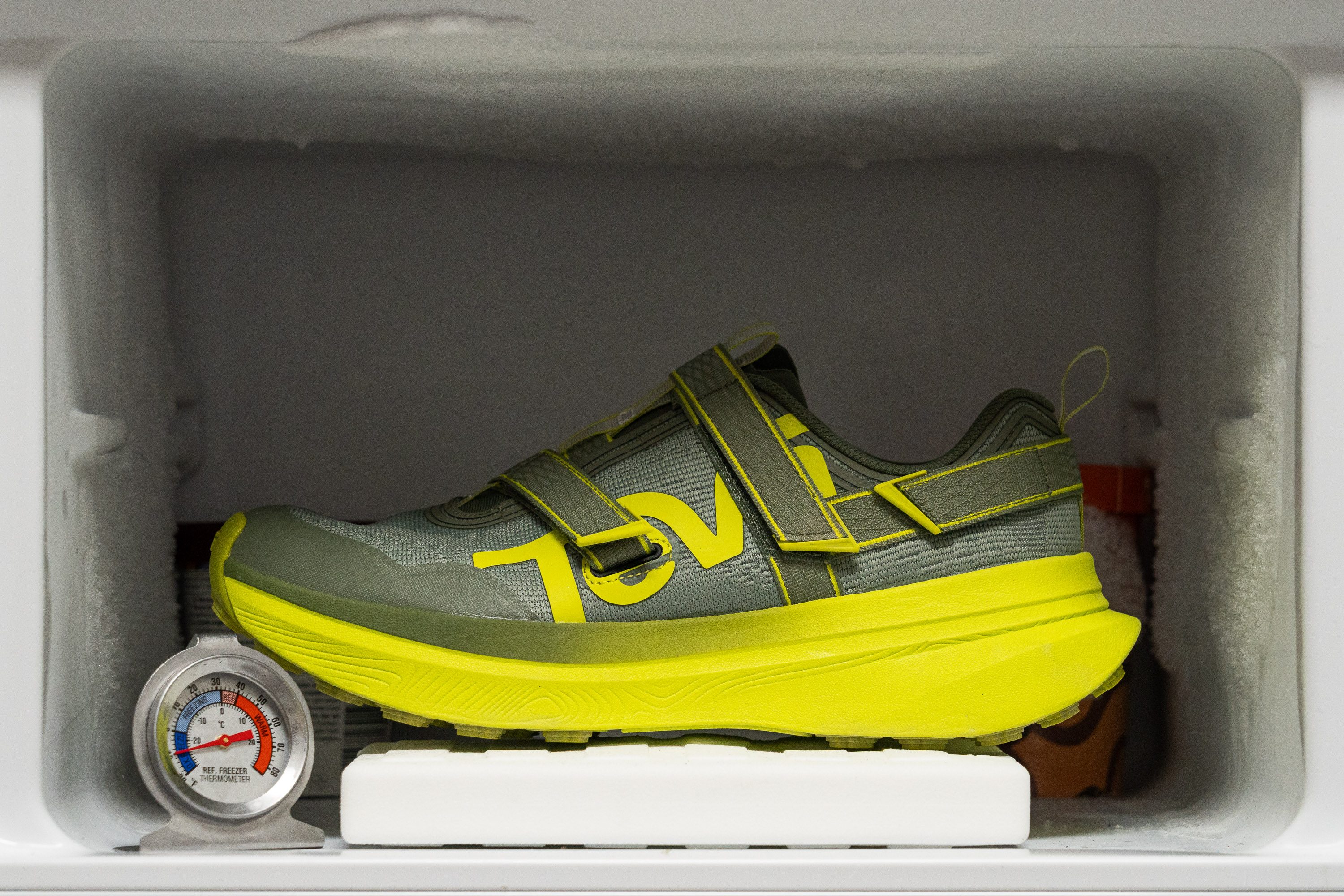 Teva Aventrail Midsole softness in cold (%)