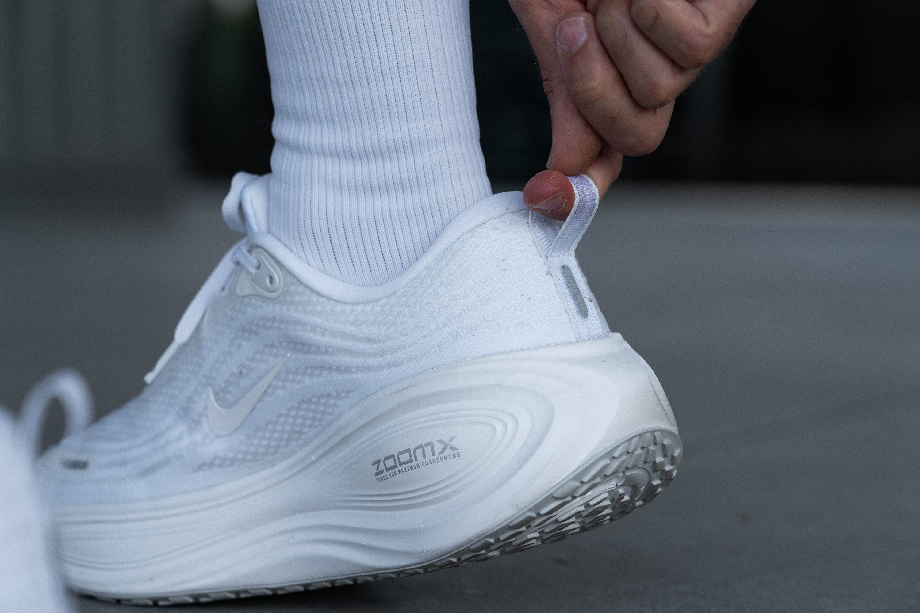 Nike Vomero Plus Heel tab