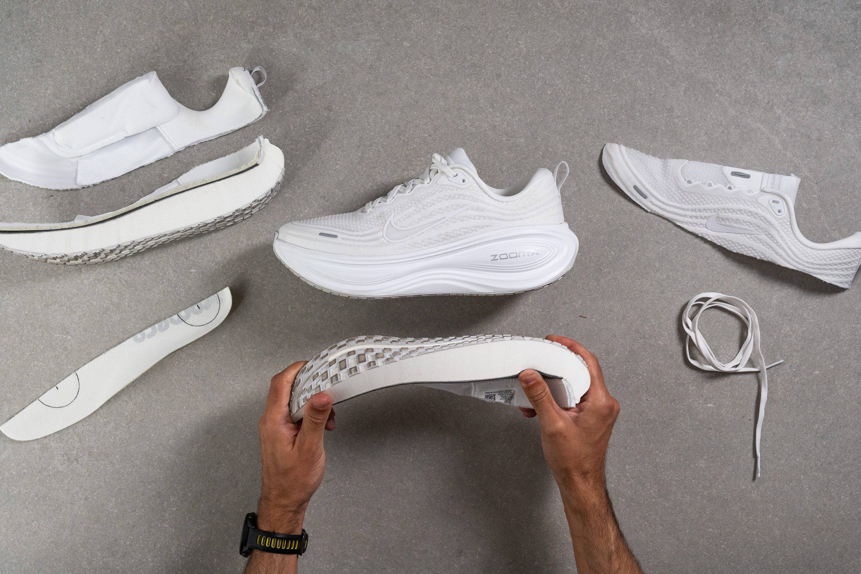 Nike Vomero Plus parts