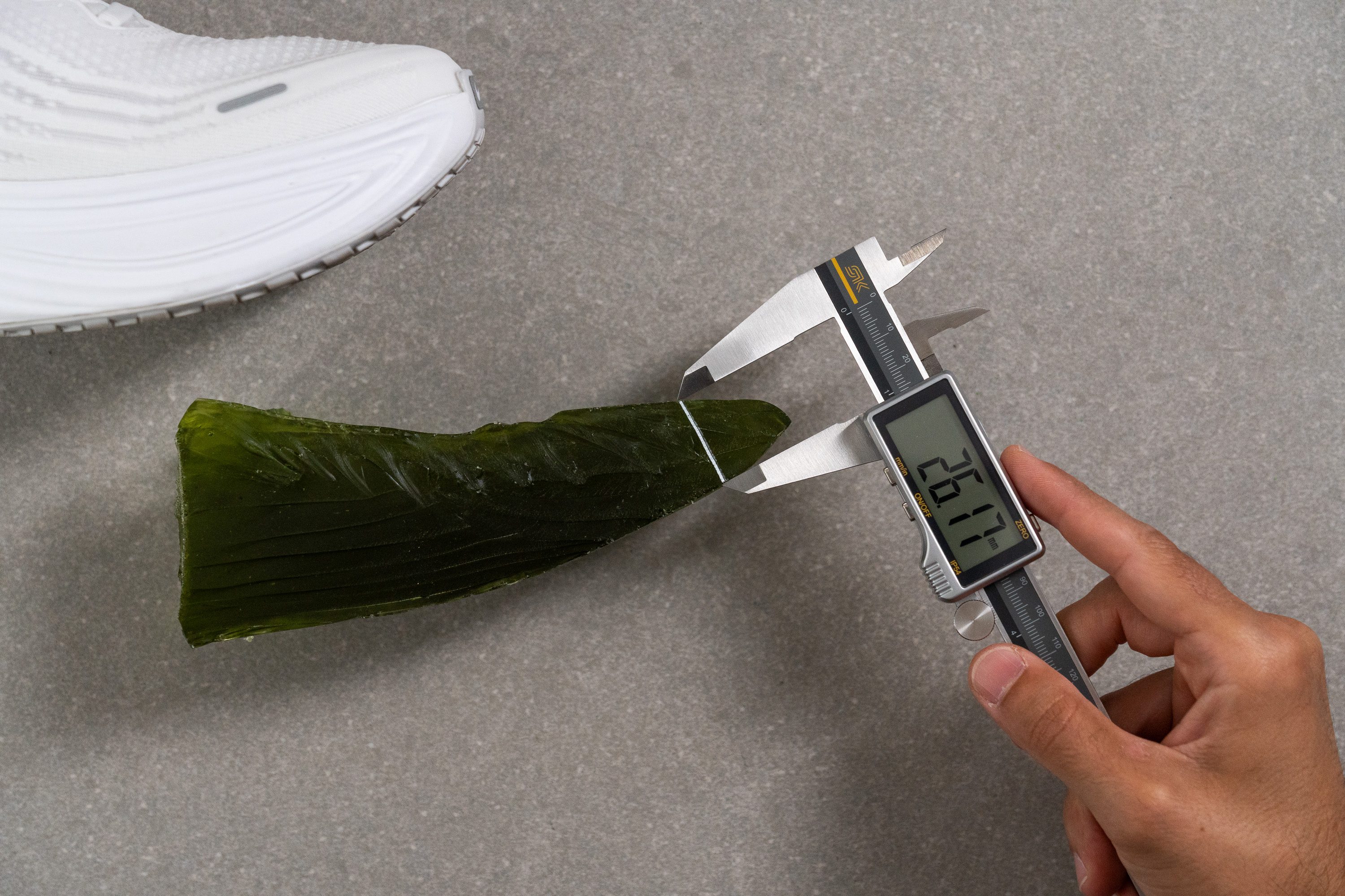 Nike Vomero Plus Toebox height